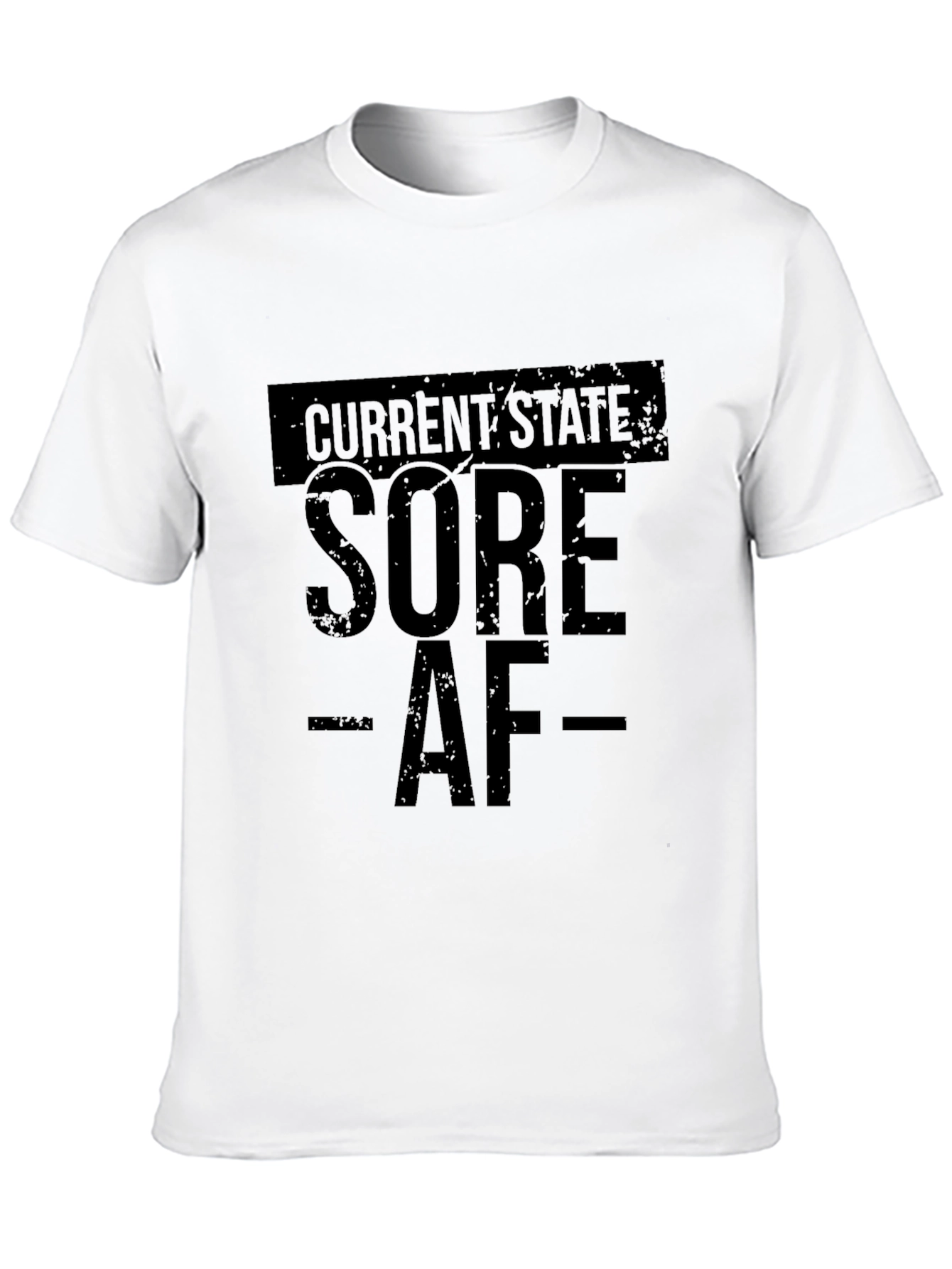 Current State Sore AF Black T-Shirt