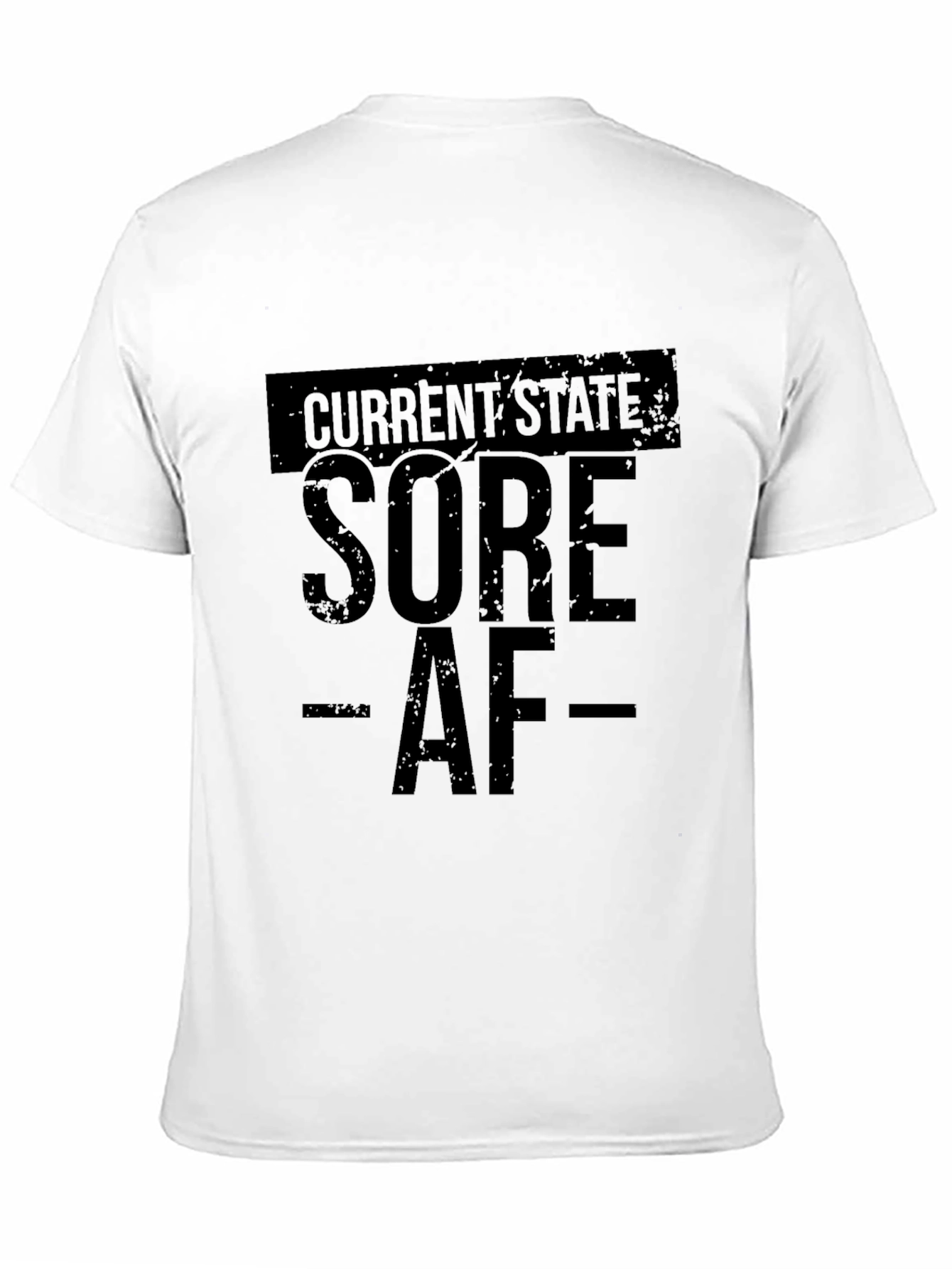Current State Sore AF Black T-Shirt