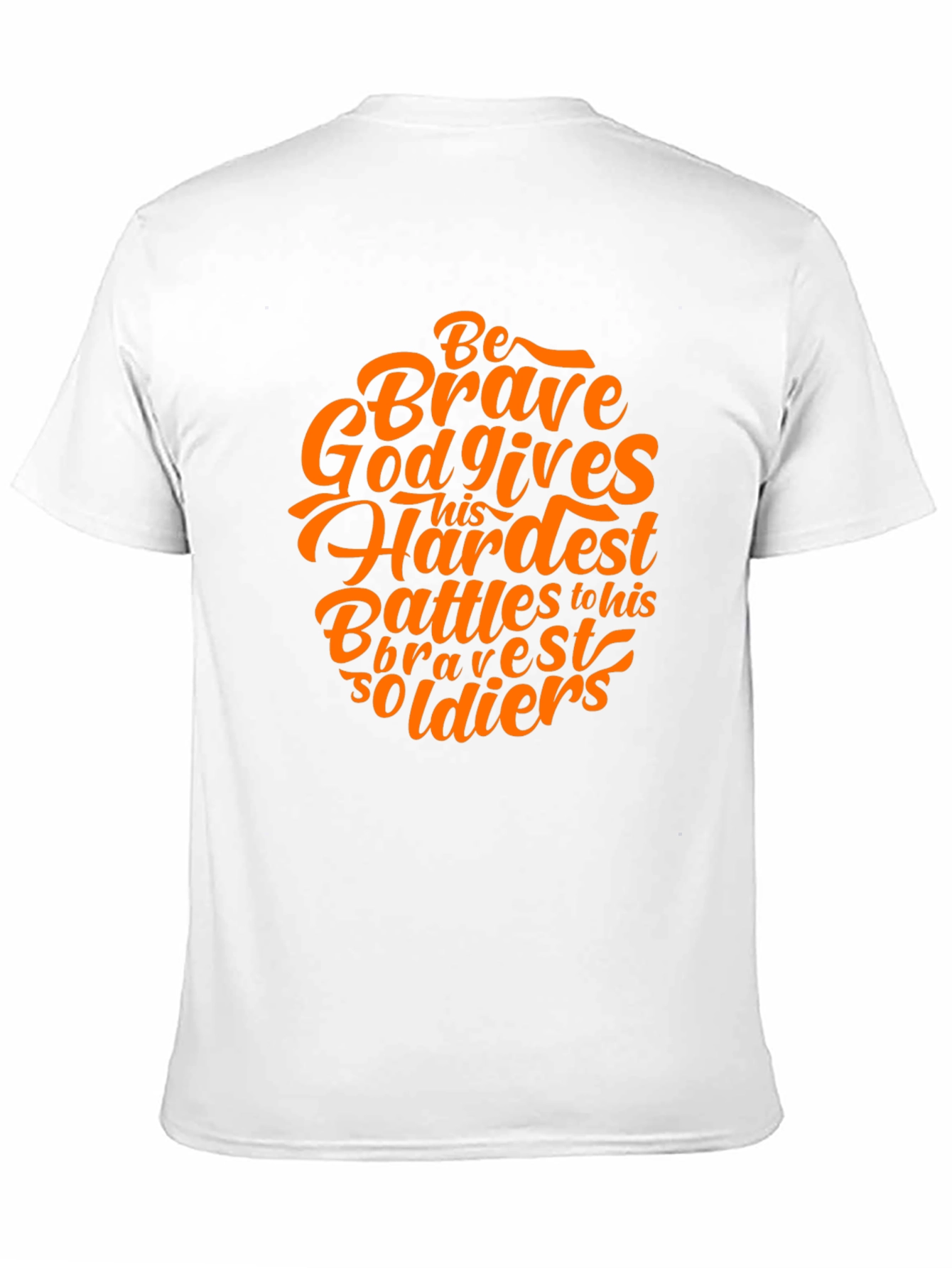 Be Brave Graphic Print Tee