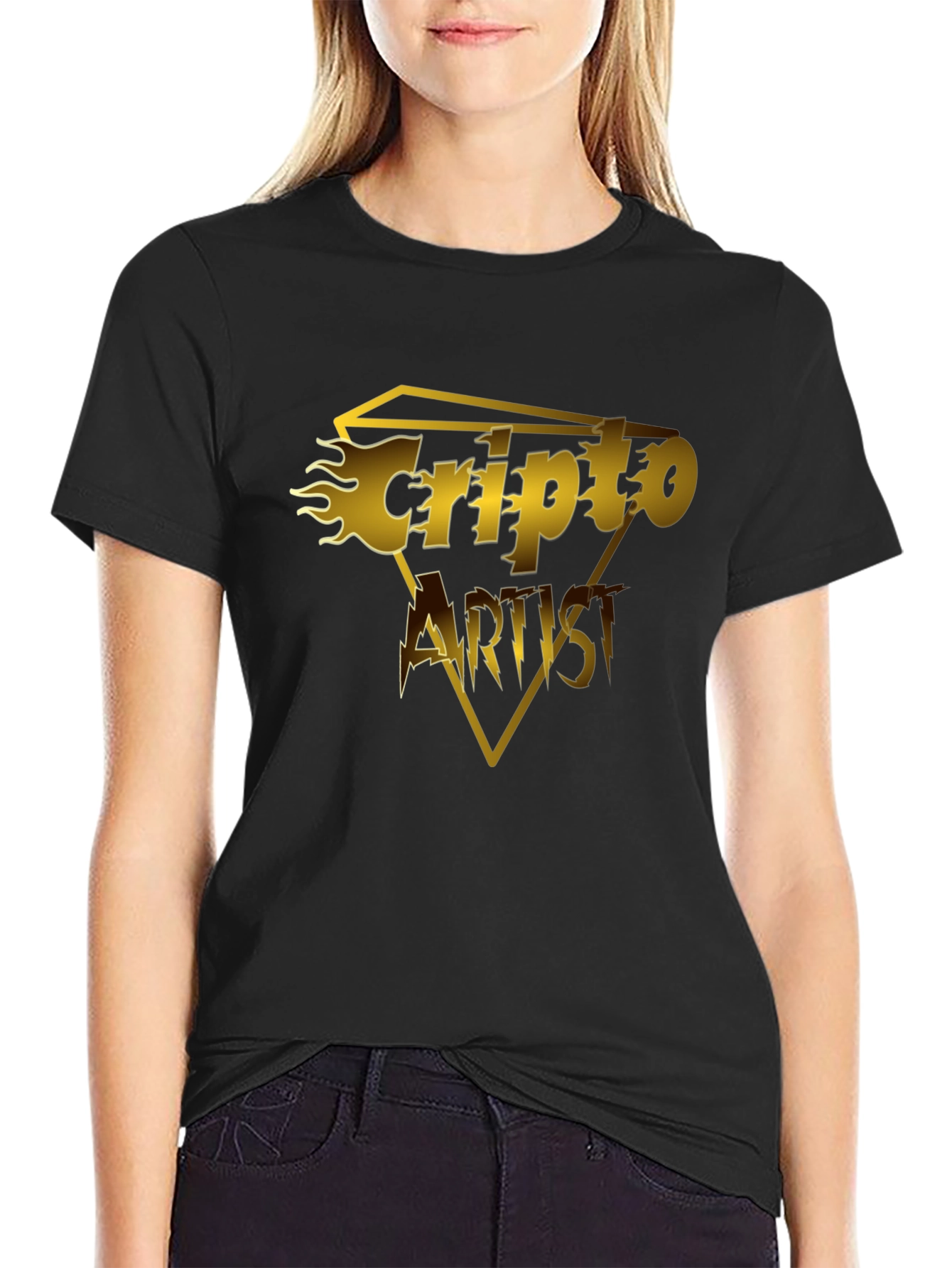 Crypto Artist Black Tee