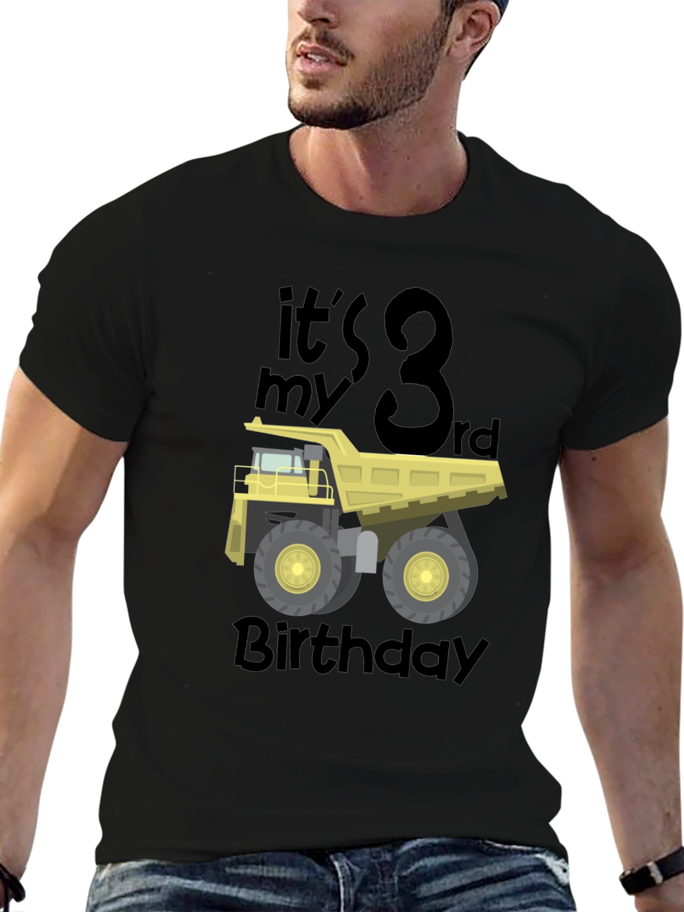 Its My 3rd Birthday Dump Truck T-Shirt