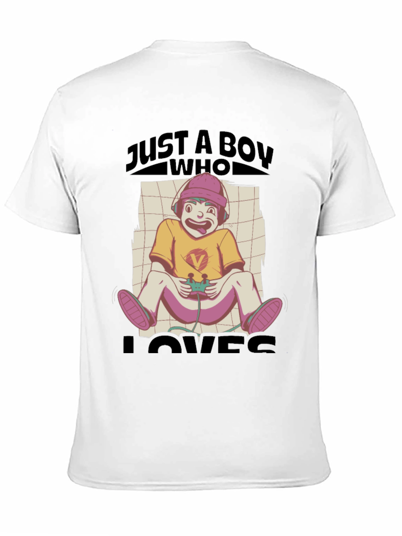 Just A Boy Who Loves Gaming T-Shirt
