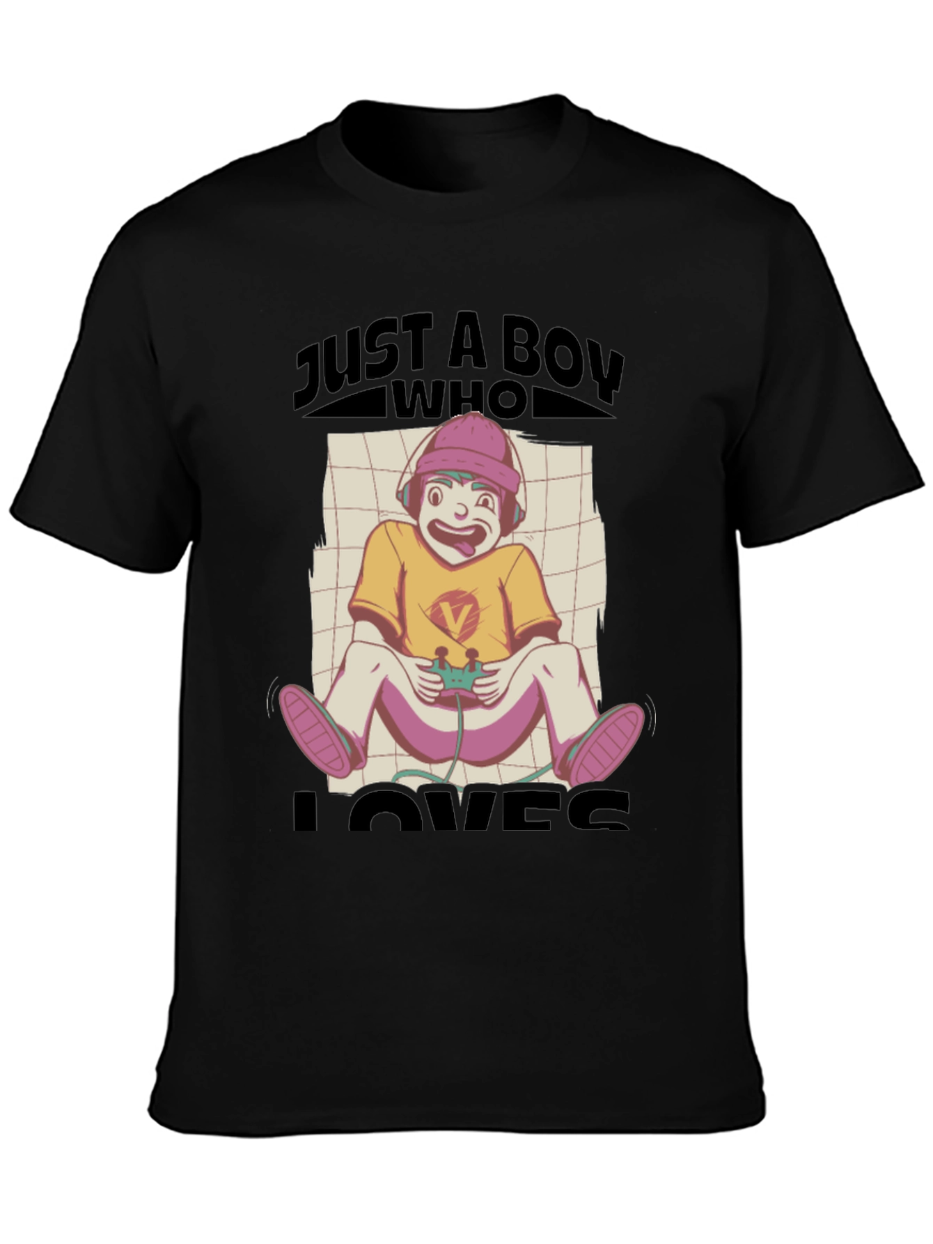 Just A Boy Who Loves Gaming T-Shirt