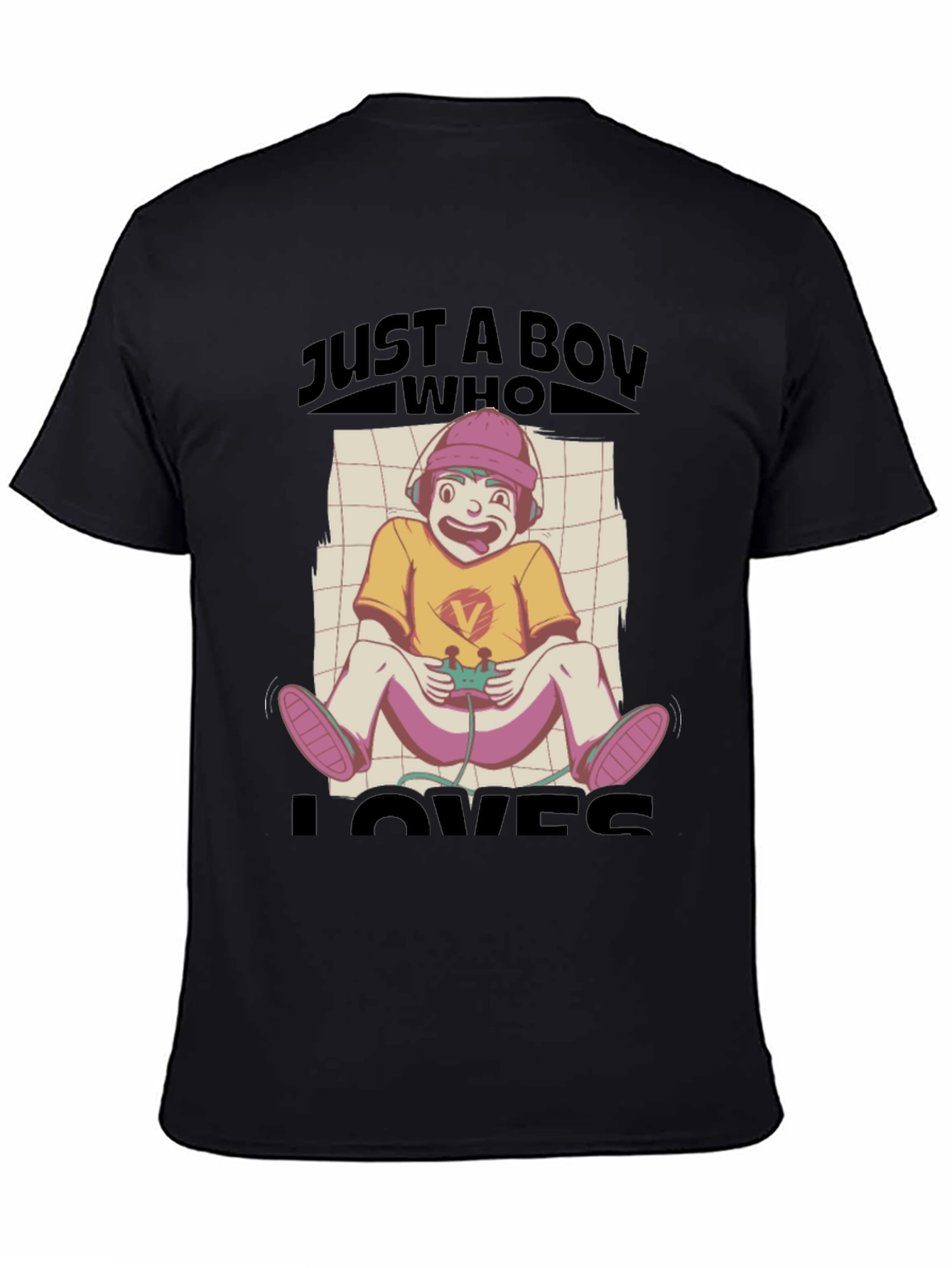 Just A Boy Who Loves Gaming T-Shirt