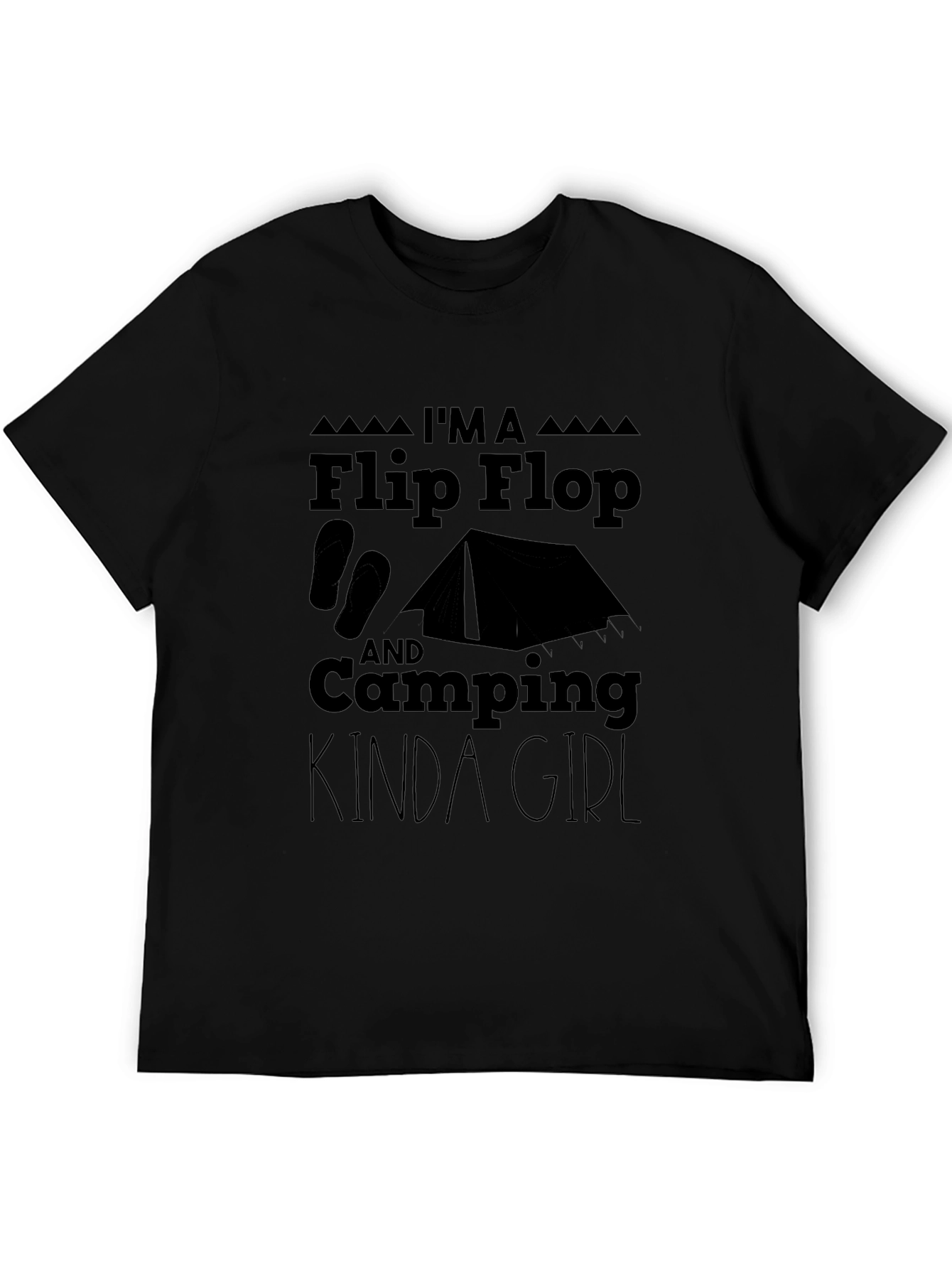 Flip Flop Camping Kinda Girl Tee