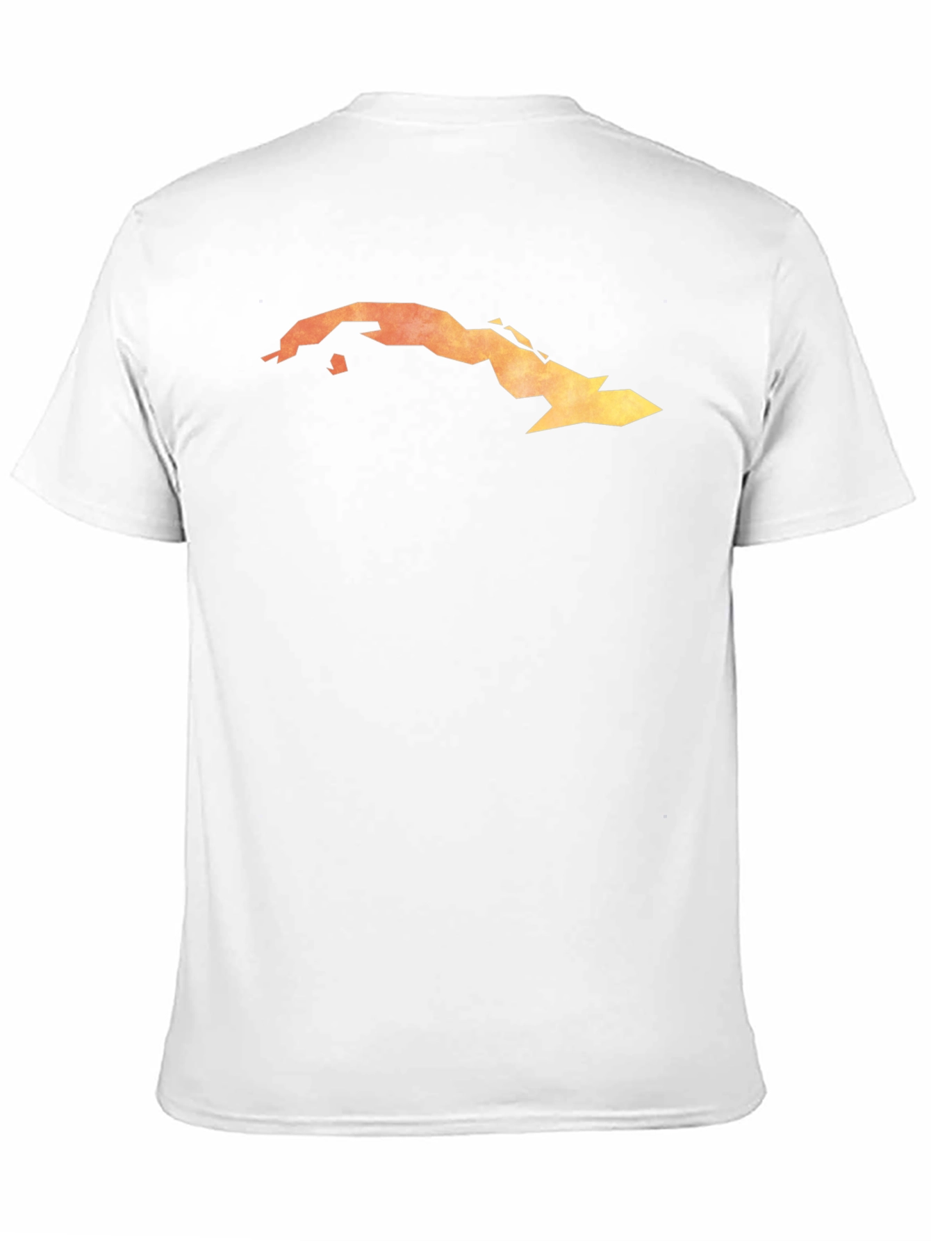 Cuba Map T-Shirt - Mens Black Tee