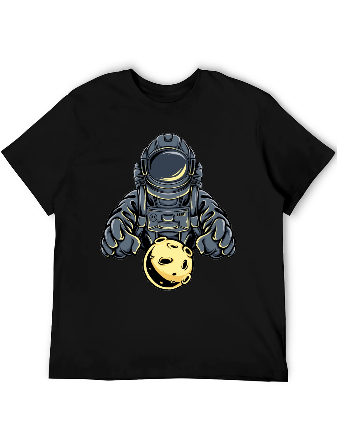 Astronaut Moon Graphic T-Shirt - Stylish Space Tee