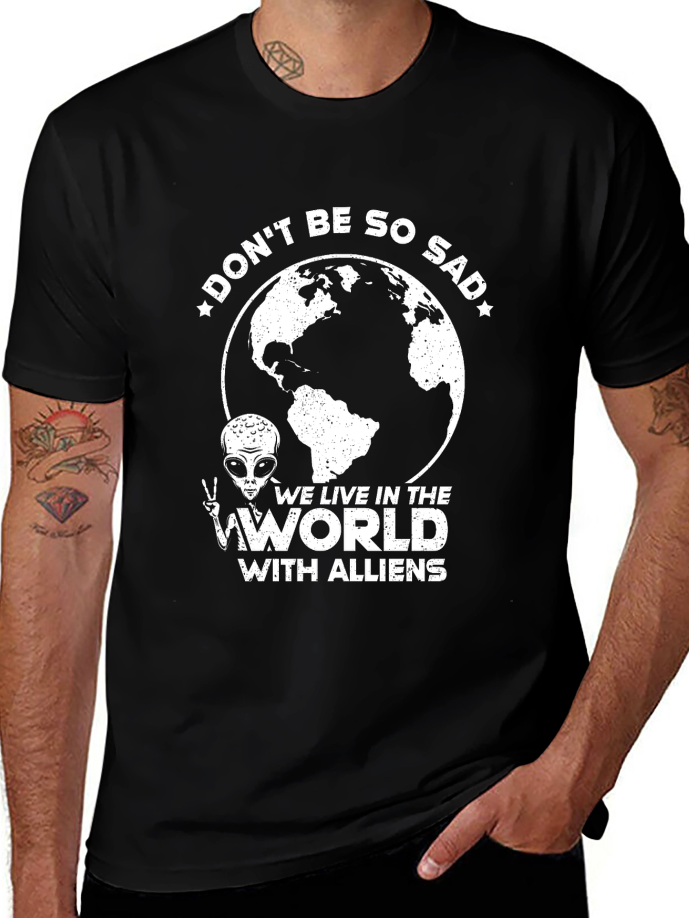 Dont Be So Sad Alien T-Shirt