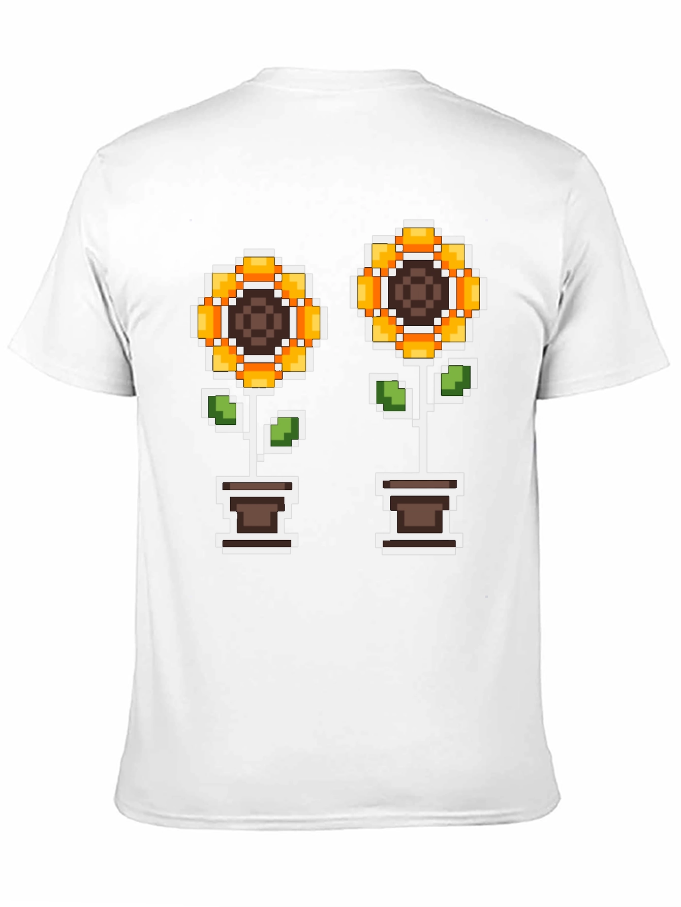 Pixel Sunflower T-Shirt - Gamer Style Tee