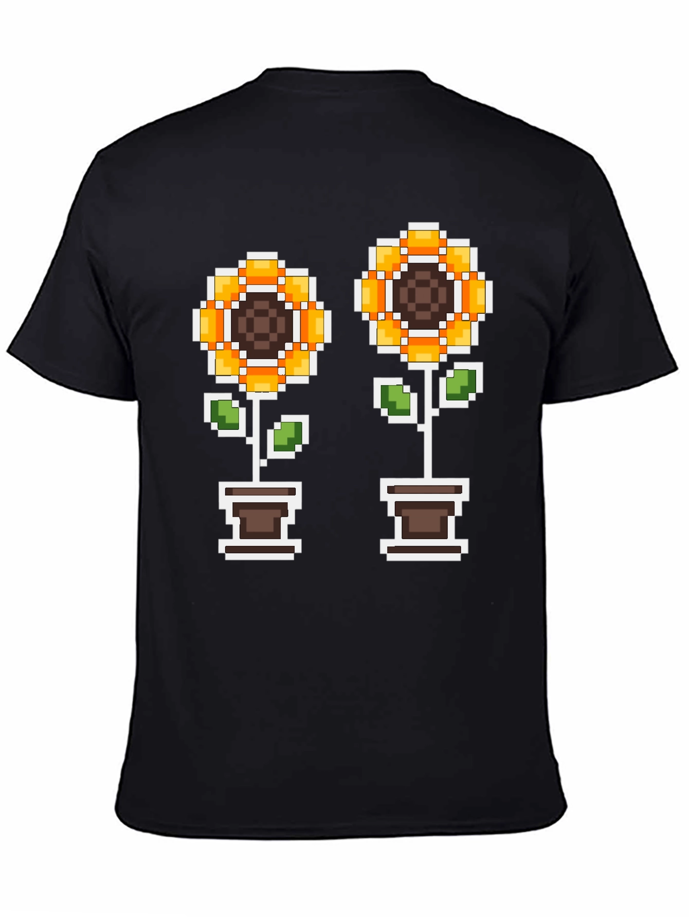 Pixel Sunflower T-Shirt - Gamer Style Tee