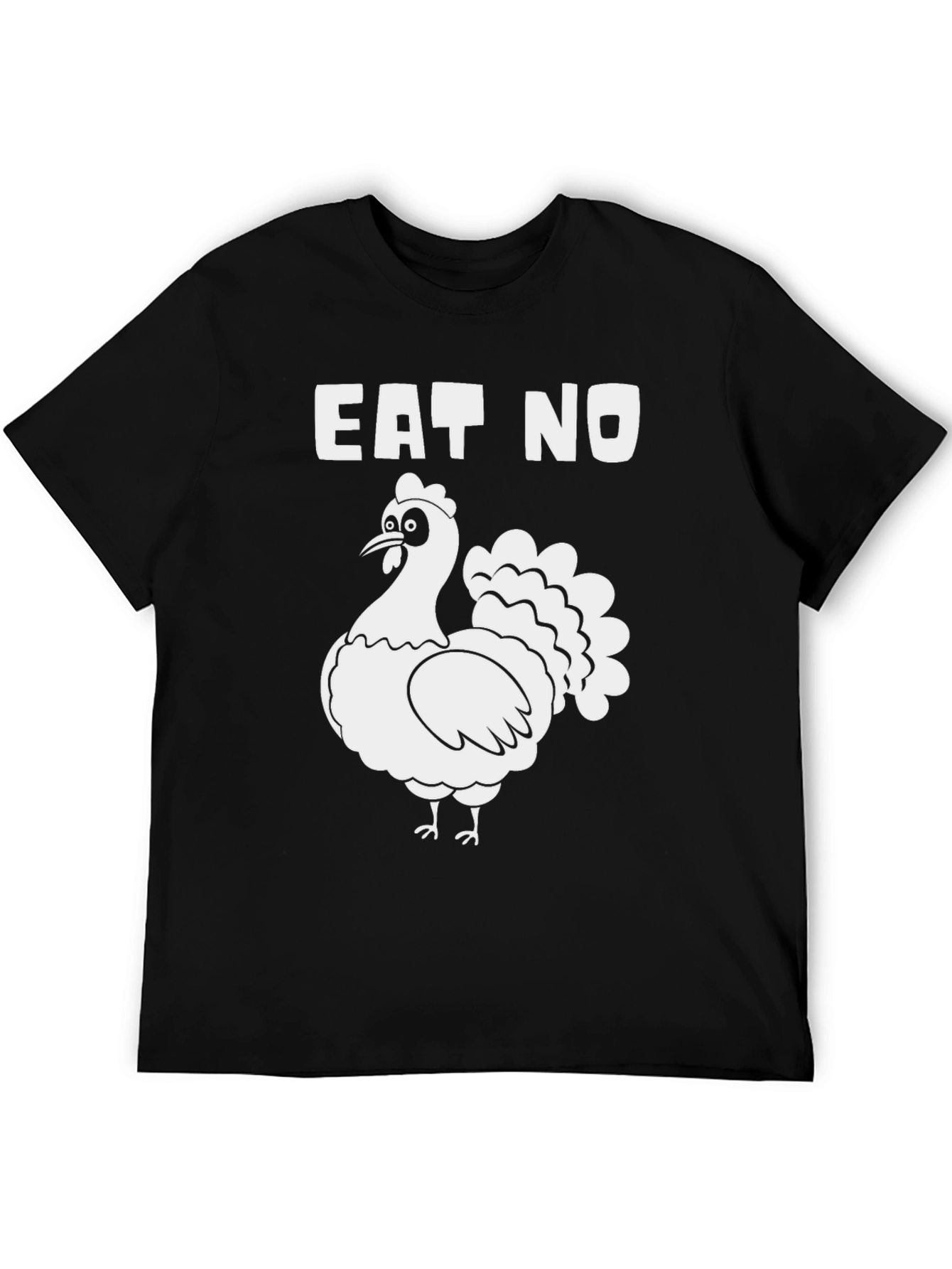 Eat No Turkey T-Shirt - Funny Vegan Thanksgiving Tee