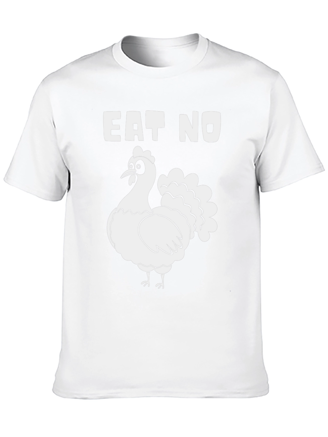 Eat No Turkey T-Shirt - Funny Vegan Thanksgiving Tee