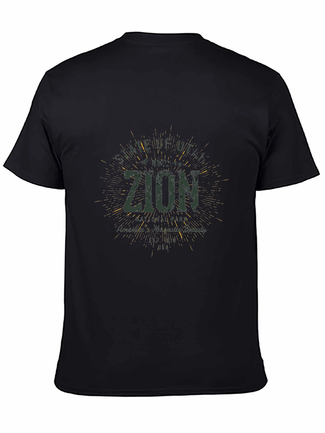 Zion National Park Graphic T-Shirt - Americas Beauty