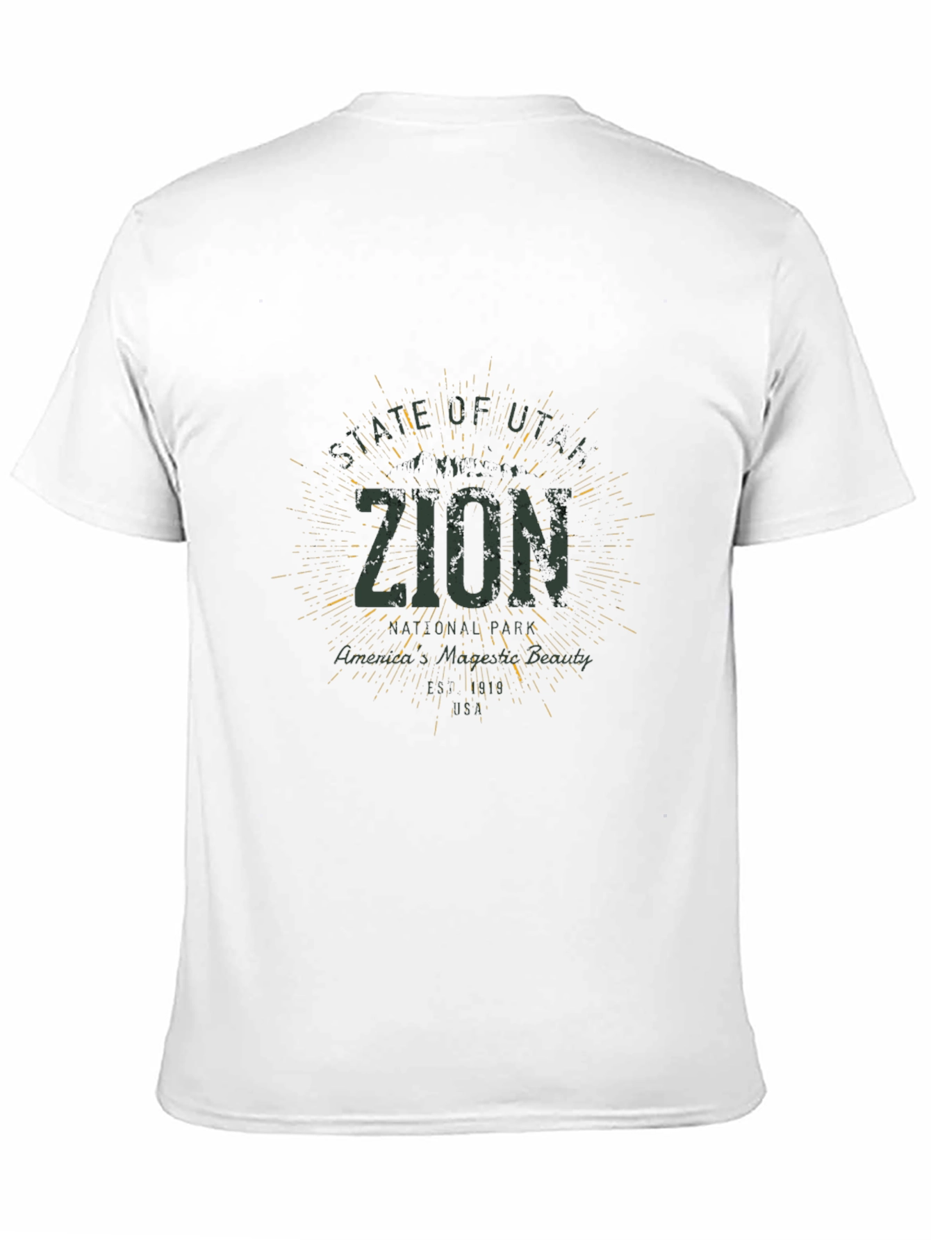 Zion National Park Graphic T-Shirt - Americas Beauty