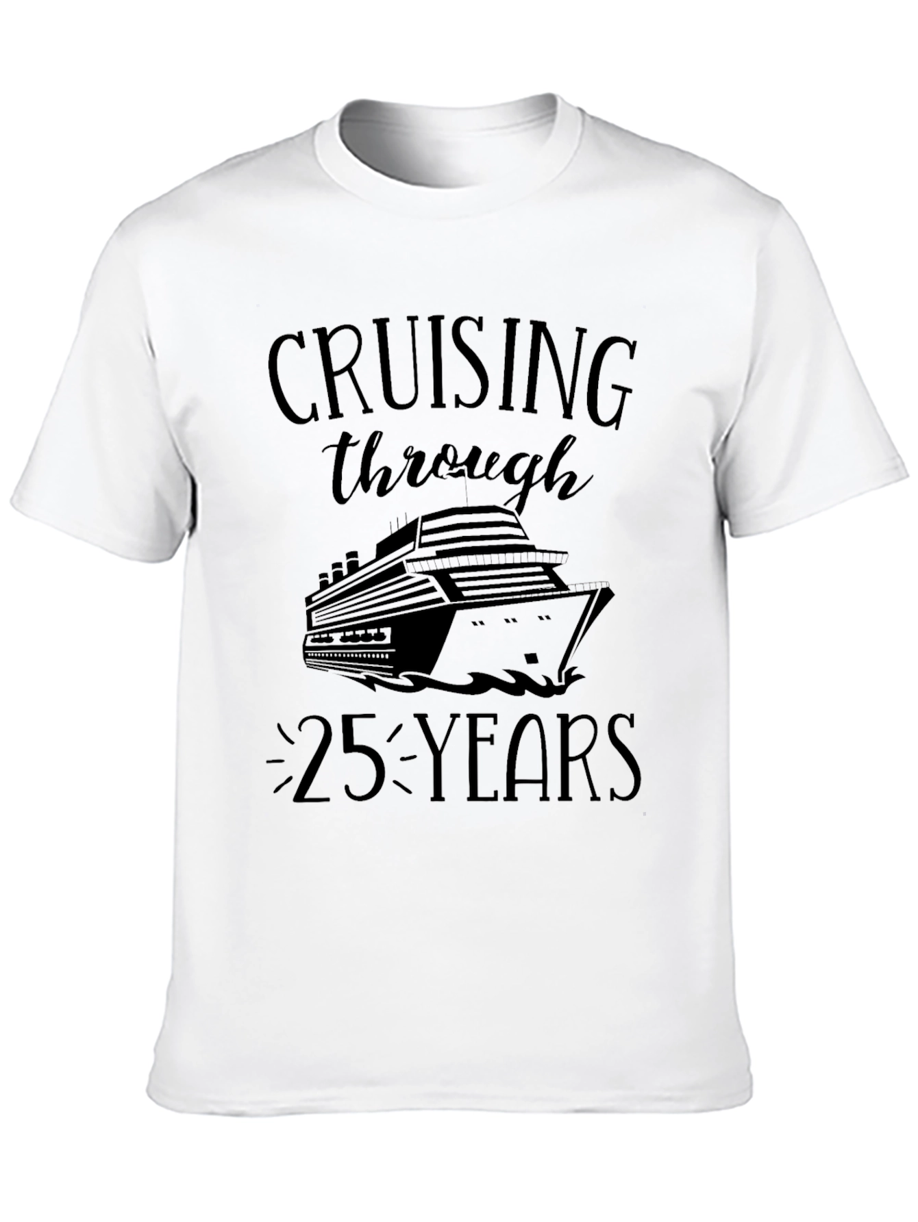 Cruising Through 25 Years Graphic T-Shirt