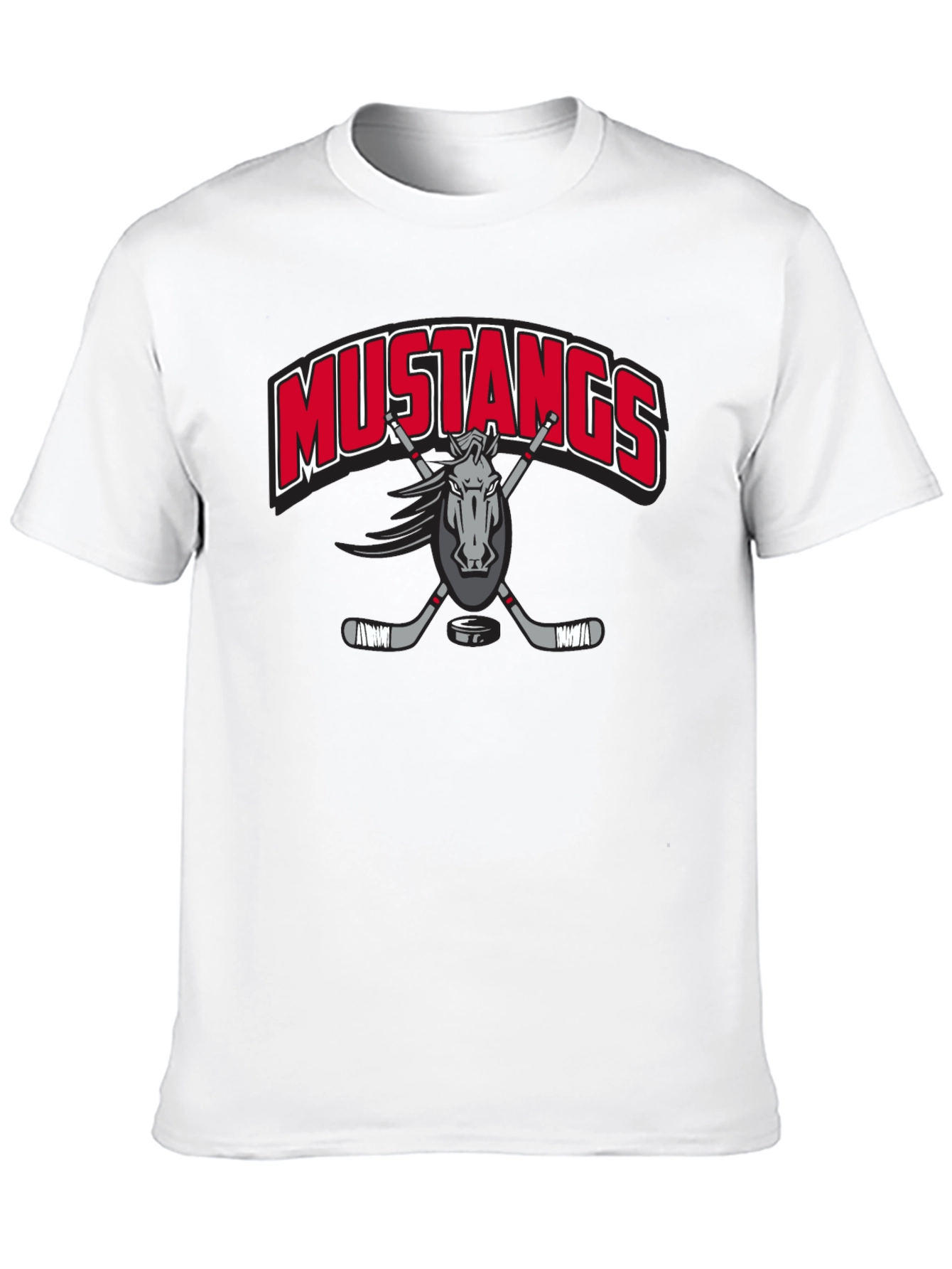 Mustangs Hockey Graphic T-Shirt