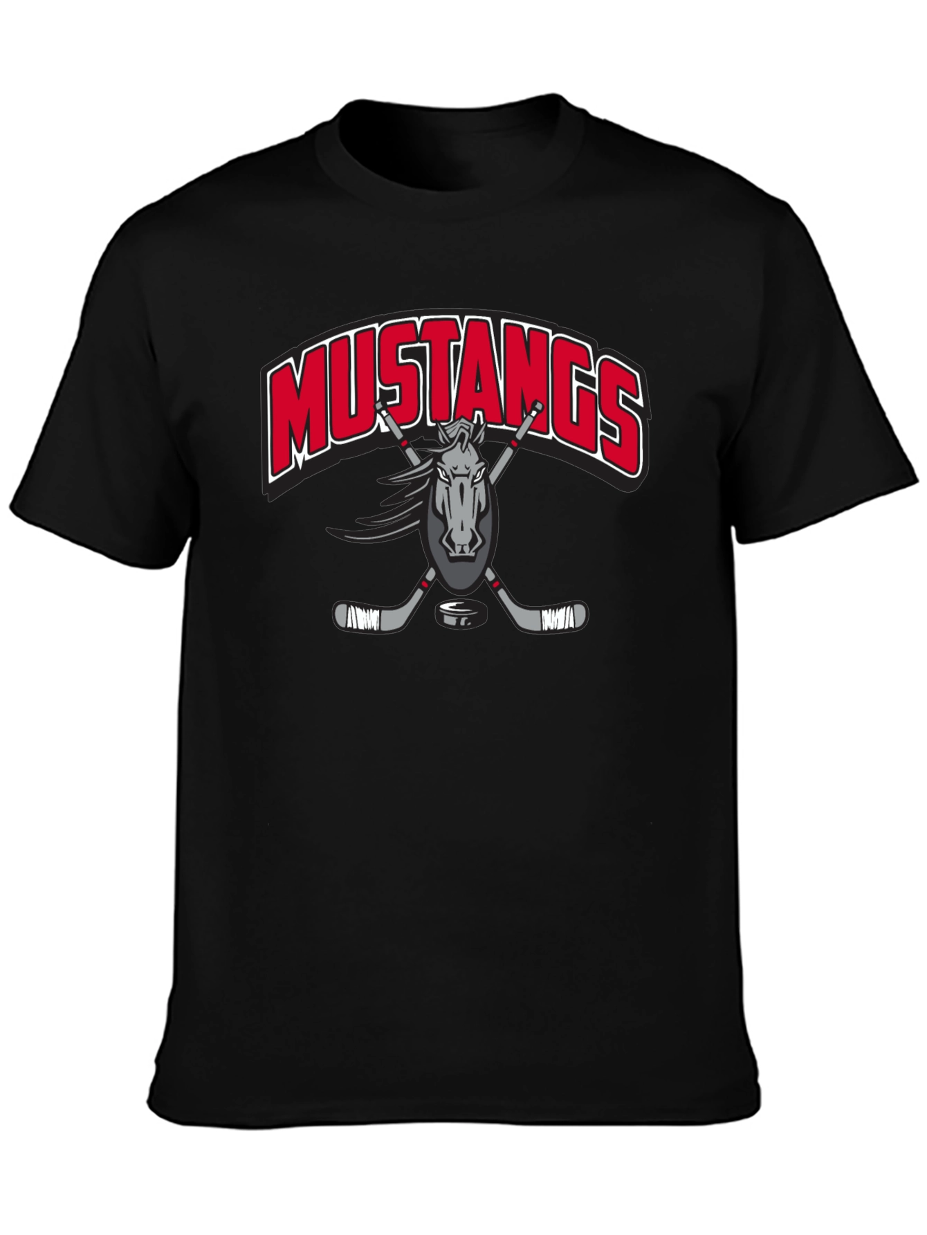 Mustangs Hockey Graphic T-Shirt