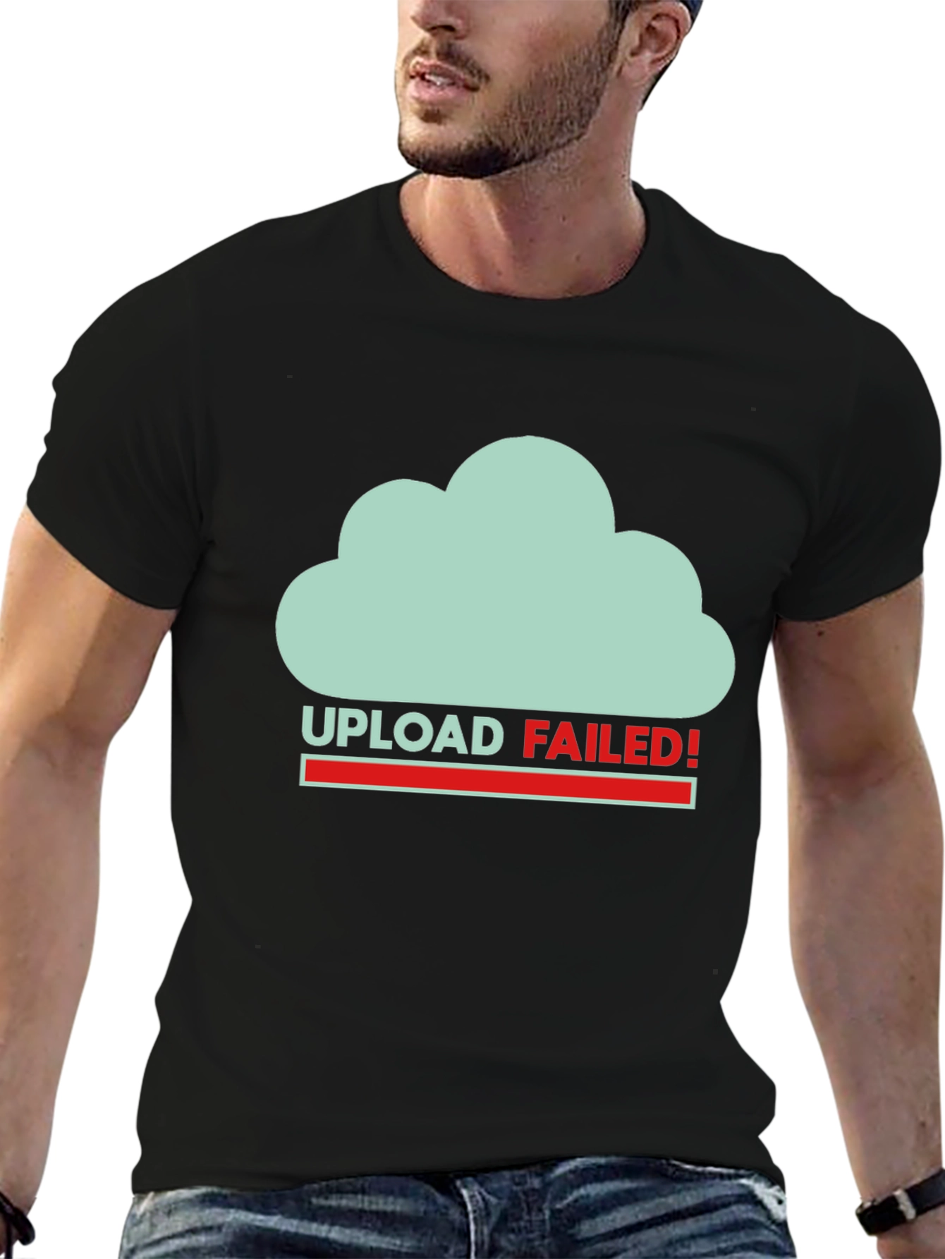 Upload Failed Graphic T-Shirt