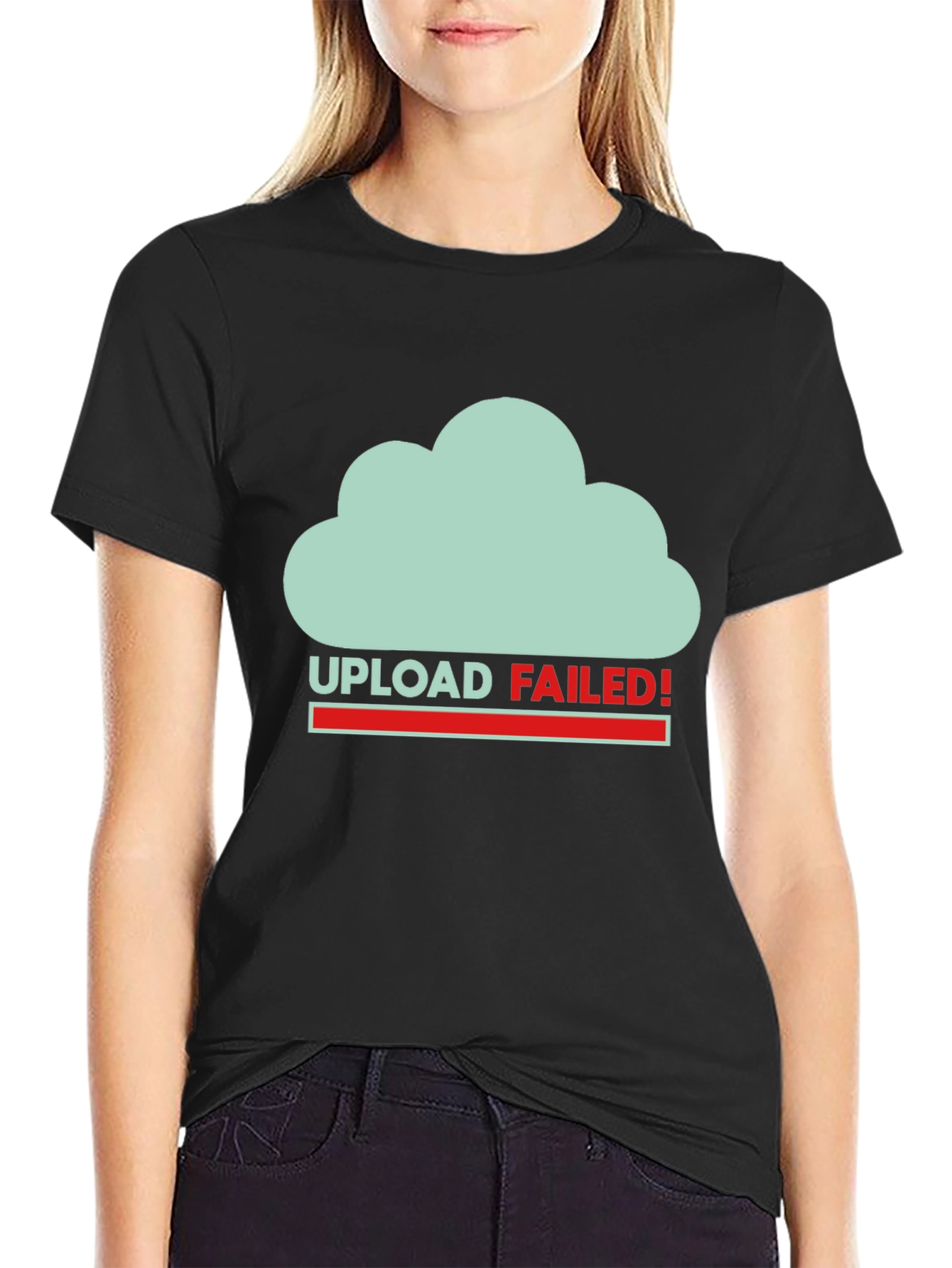Upload Failed Graphic T-Shirt