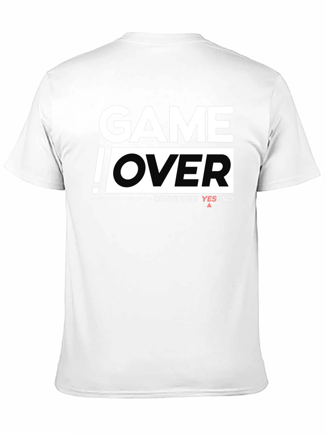 Game Over Continue? Black T-Shirt