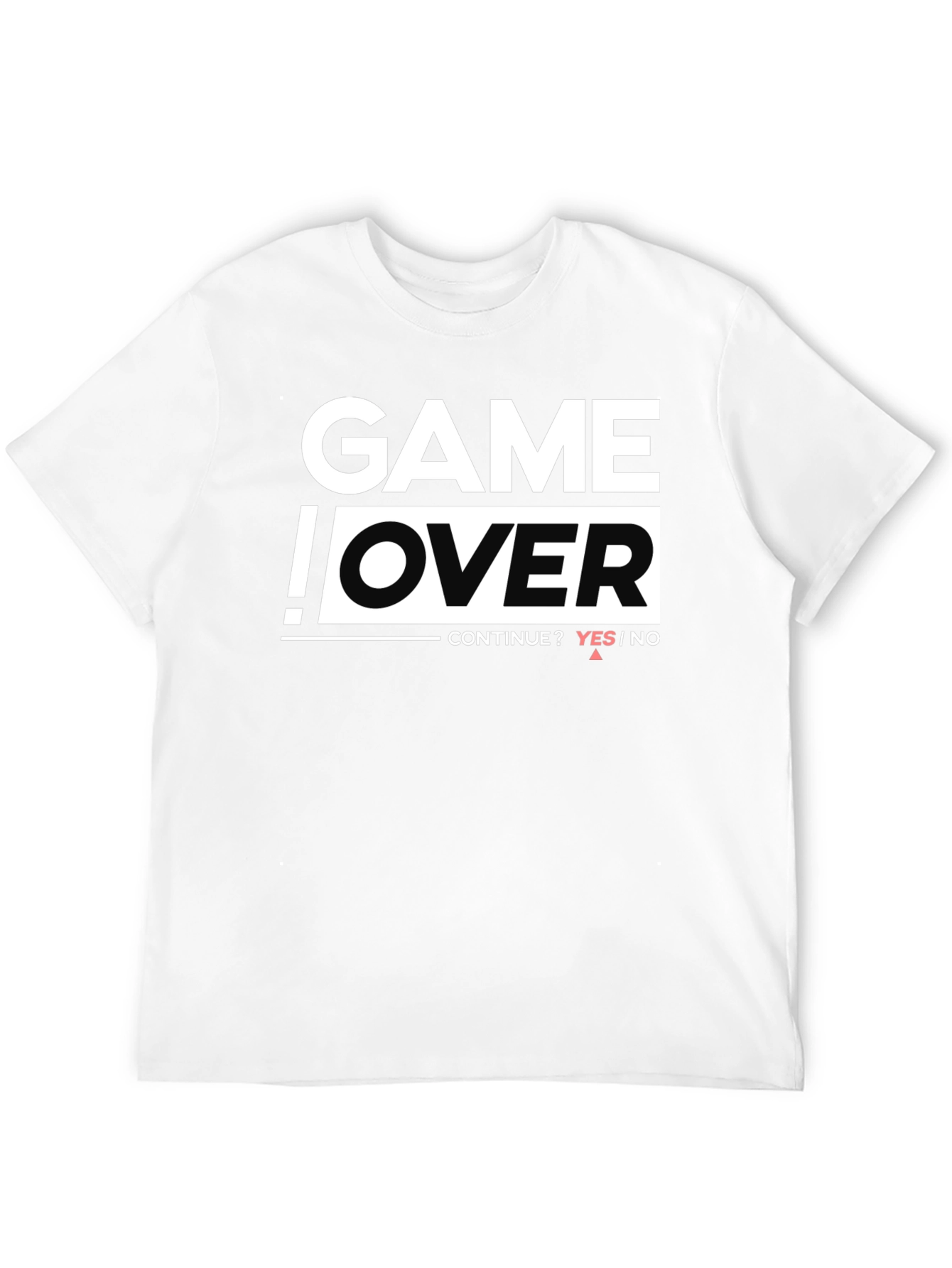 Game Over Continue? Black T-Shirt