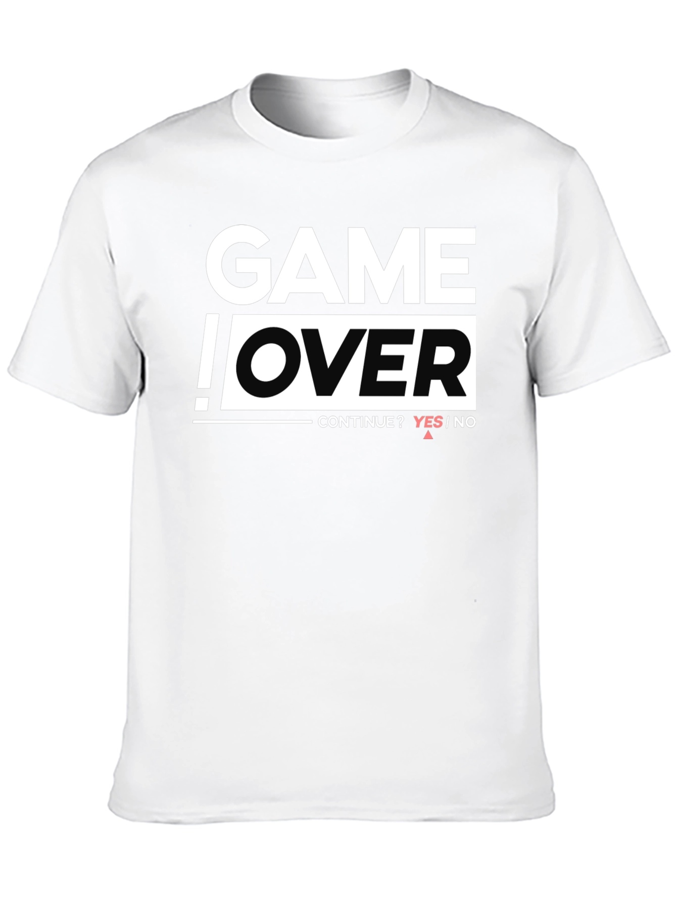 Game Over Continue? Black T-Shirt