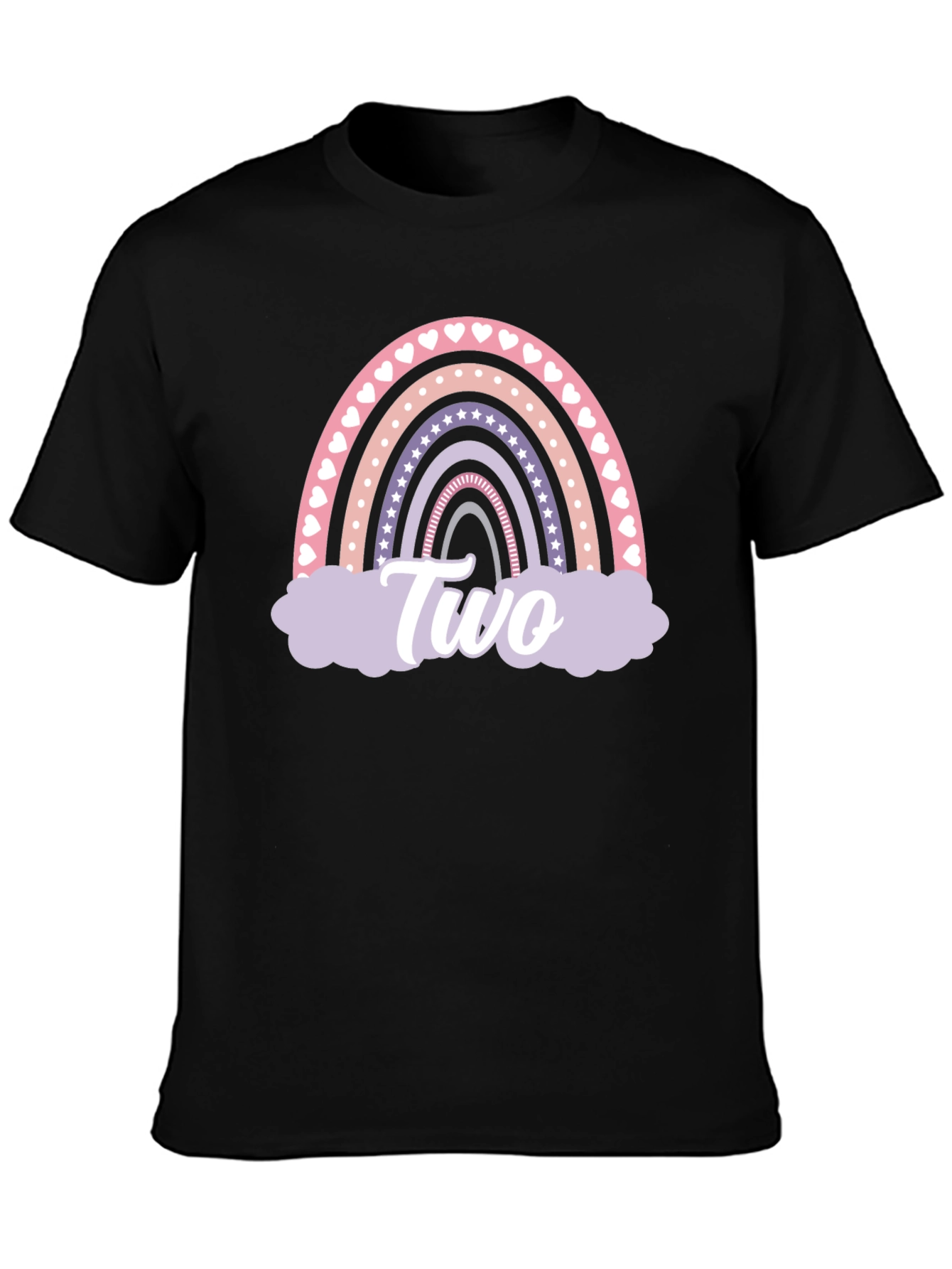 Rainbow Two Birthday T-Shirt