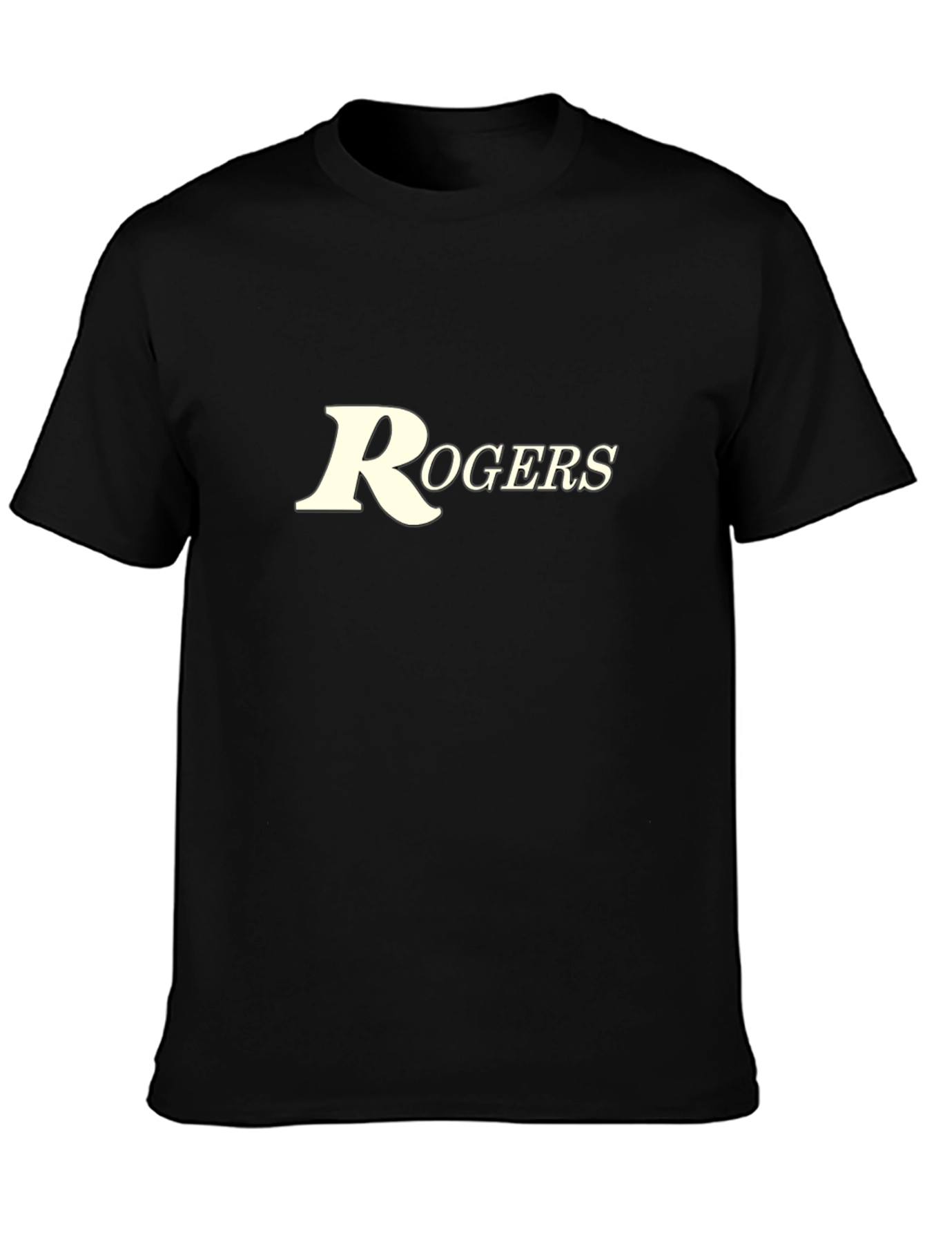 Rogers Tee - Classic Design Black T-Shirt