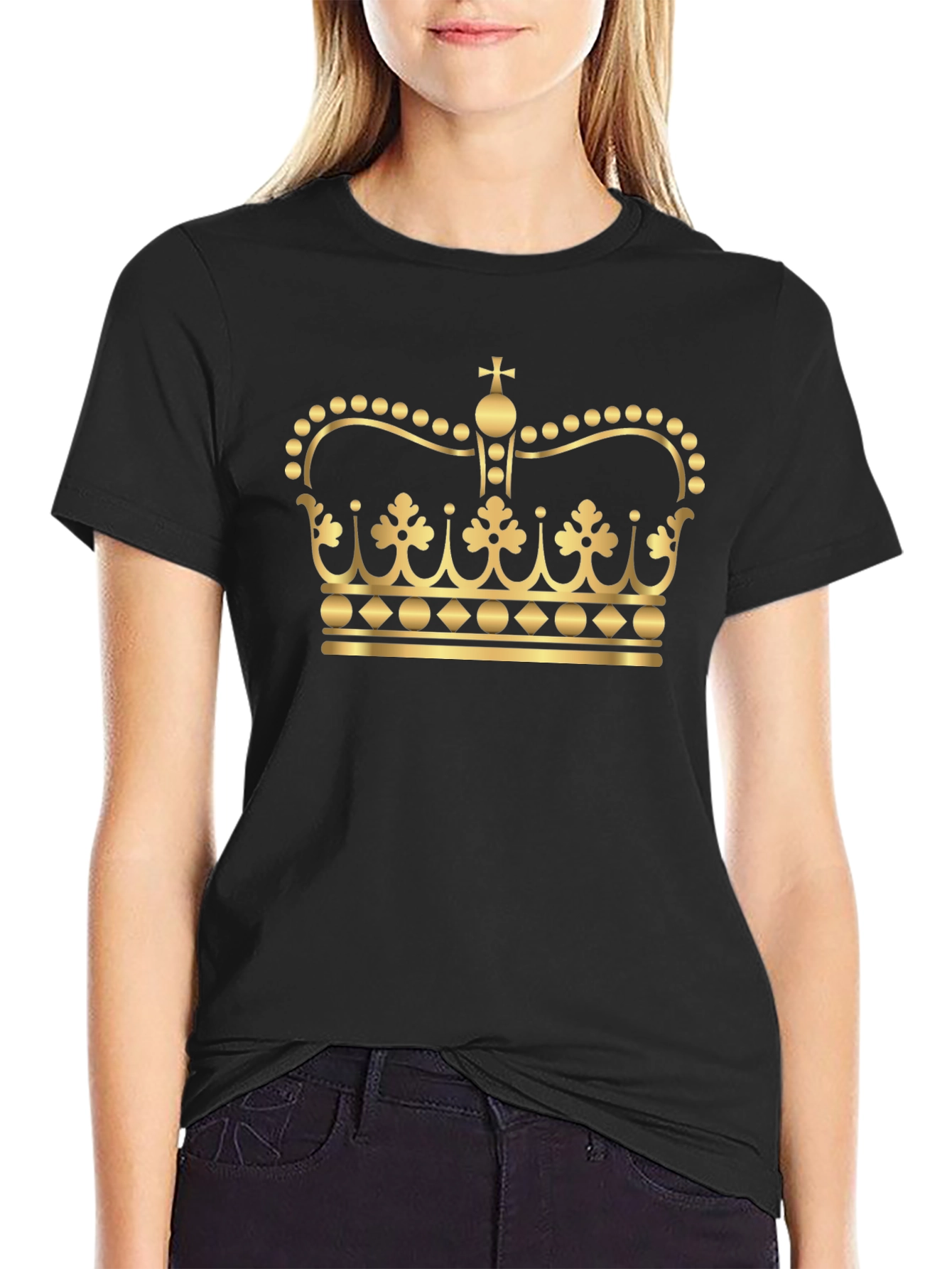 Golden Crown Graphic Tee