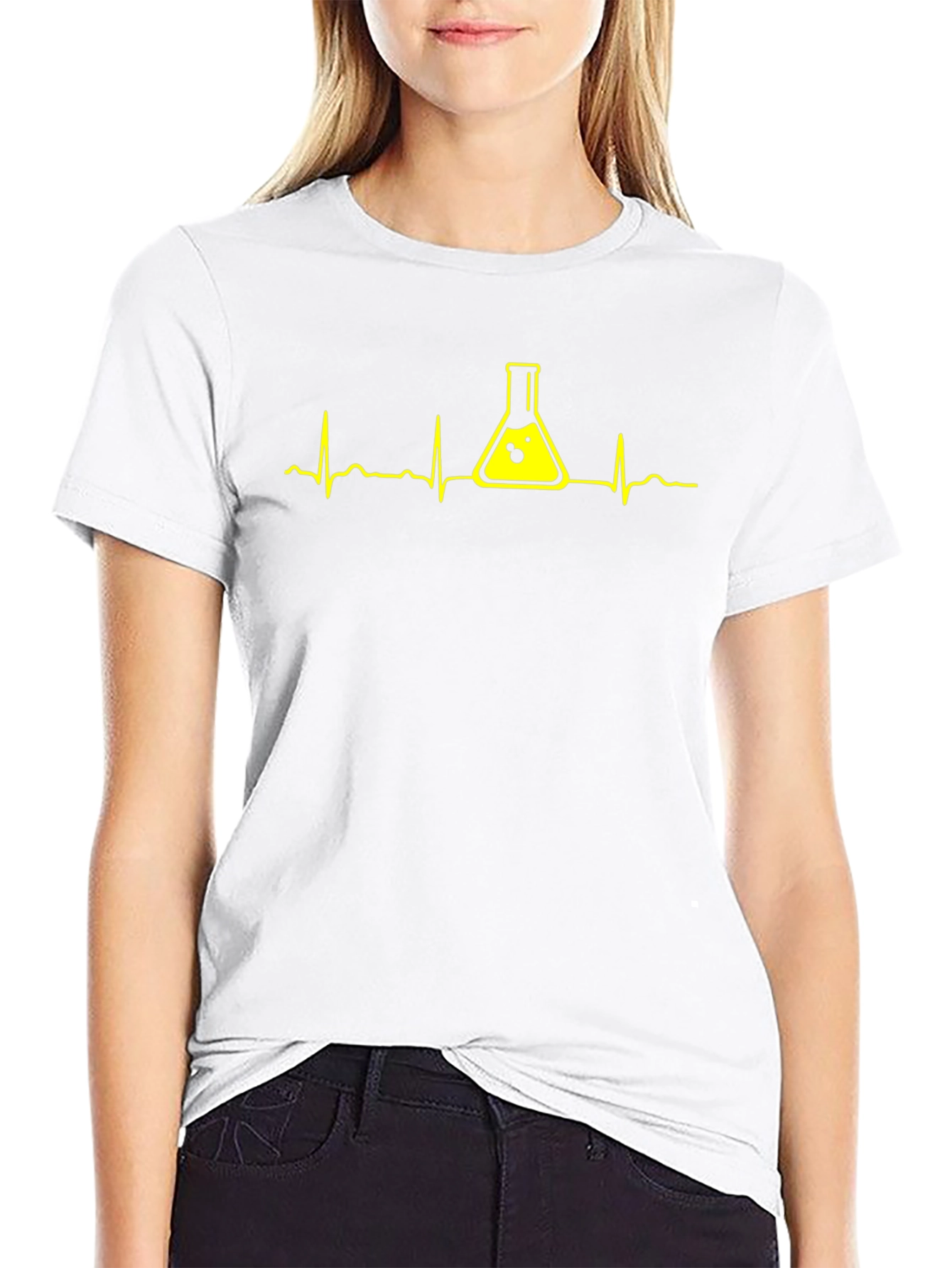 Chemistry Heartbeat T-Shirt - Science Lover Tee