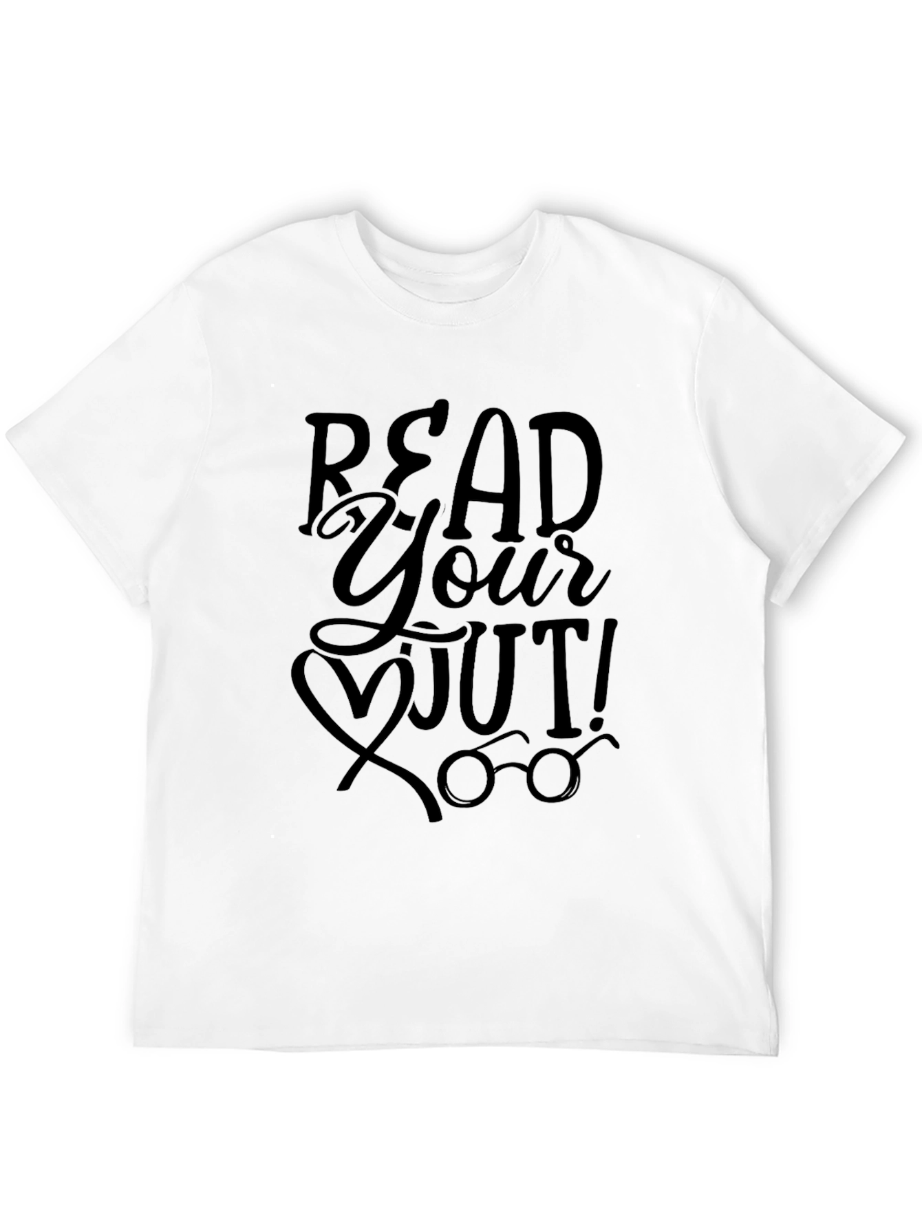 Read Your Heart Out Black T-Shirt