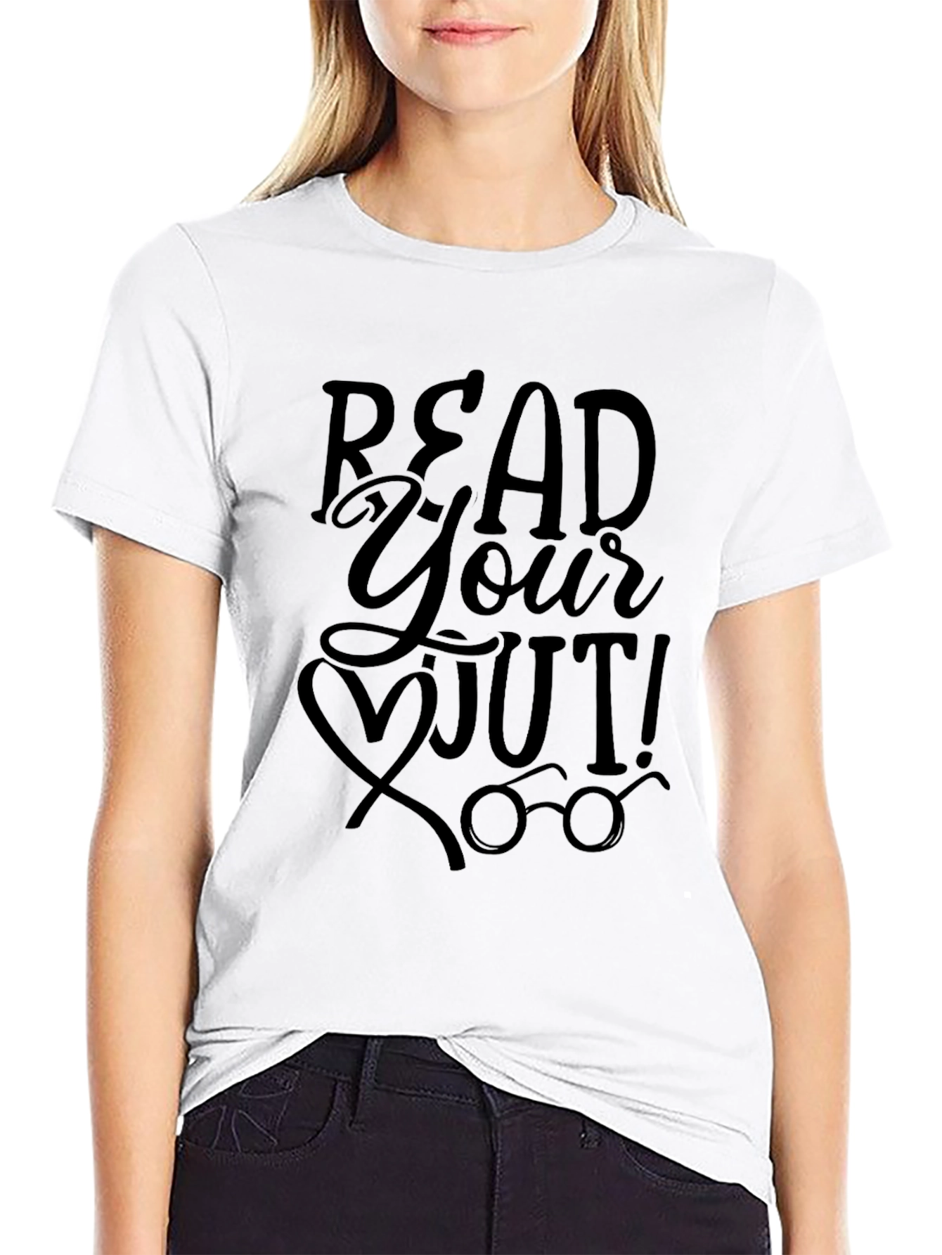 Read Your Heart Out Black T-Shirt