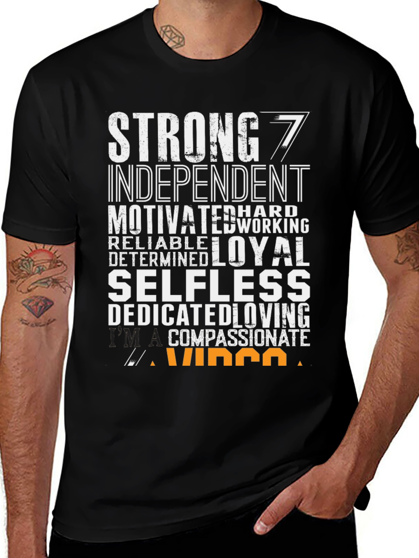 Strong Virgo Zodiac T-Shirt