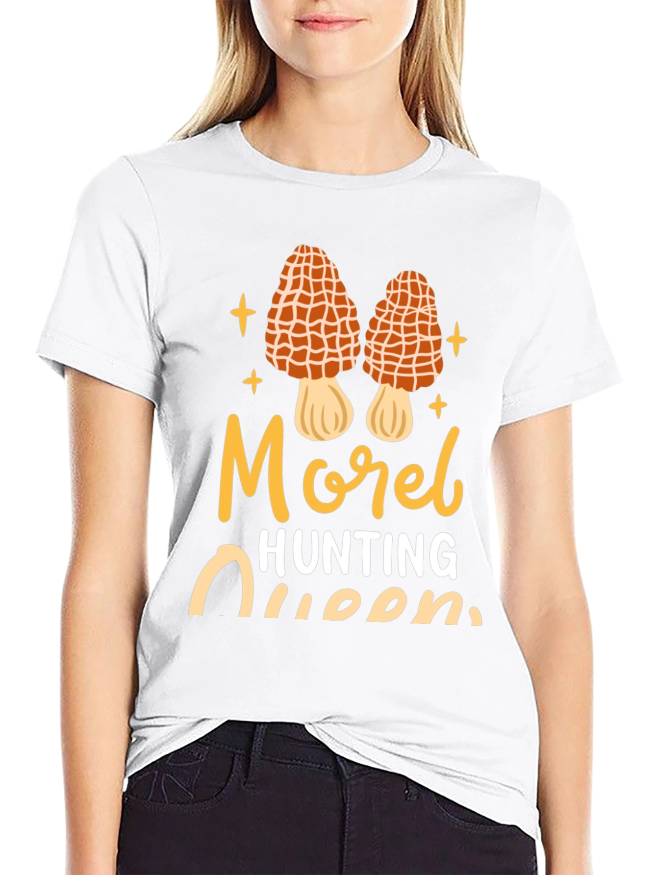 Morel Hunting Queen Graphic Tee