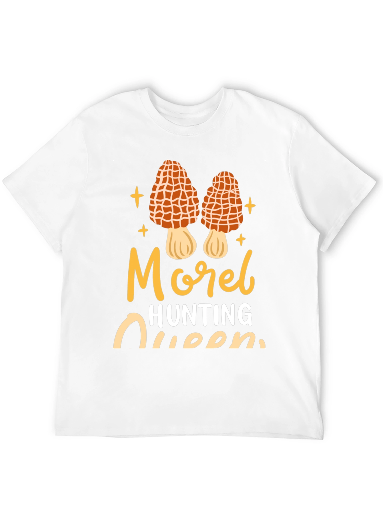 Morel Hunting Queen Graphic Tee
