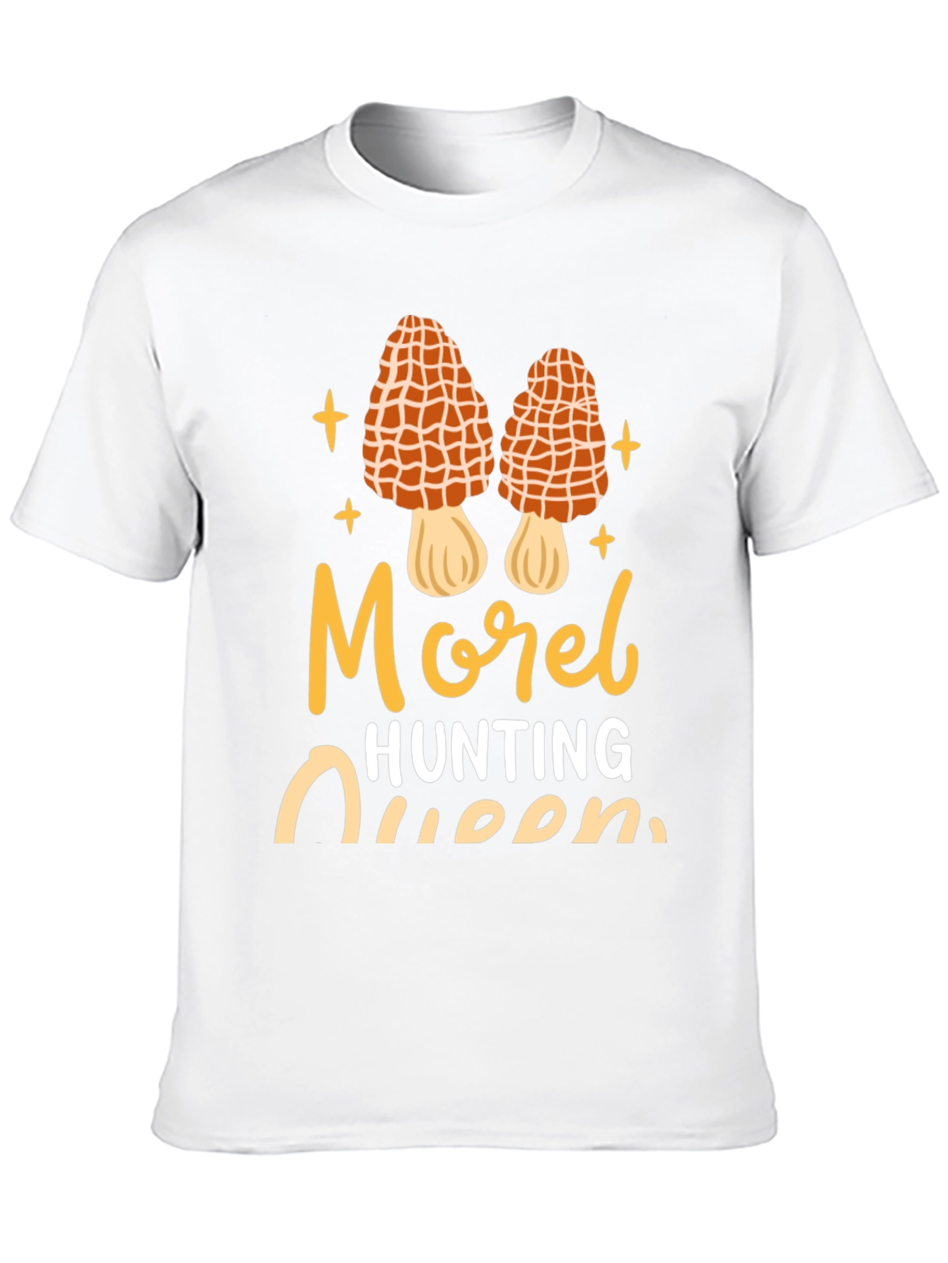 Morel Hunting Queen Graphic Tee