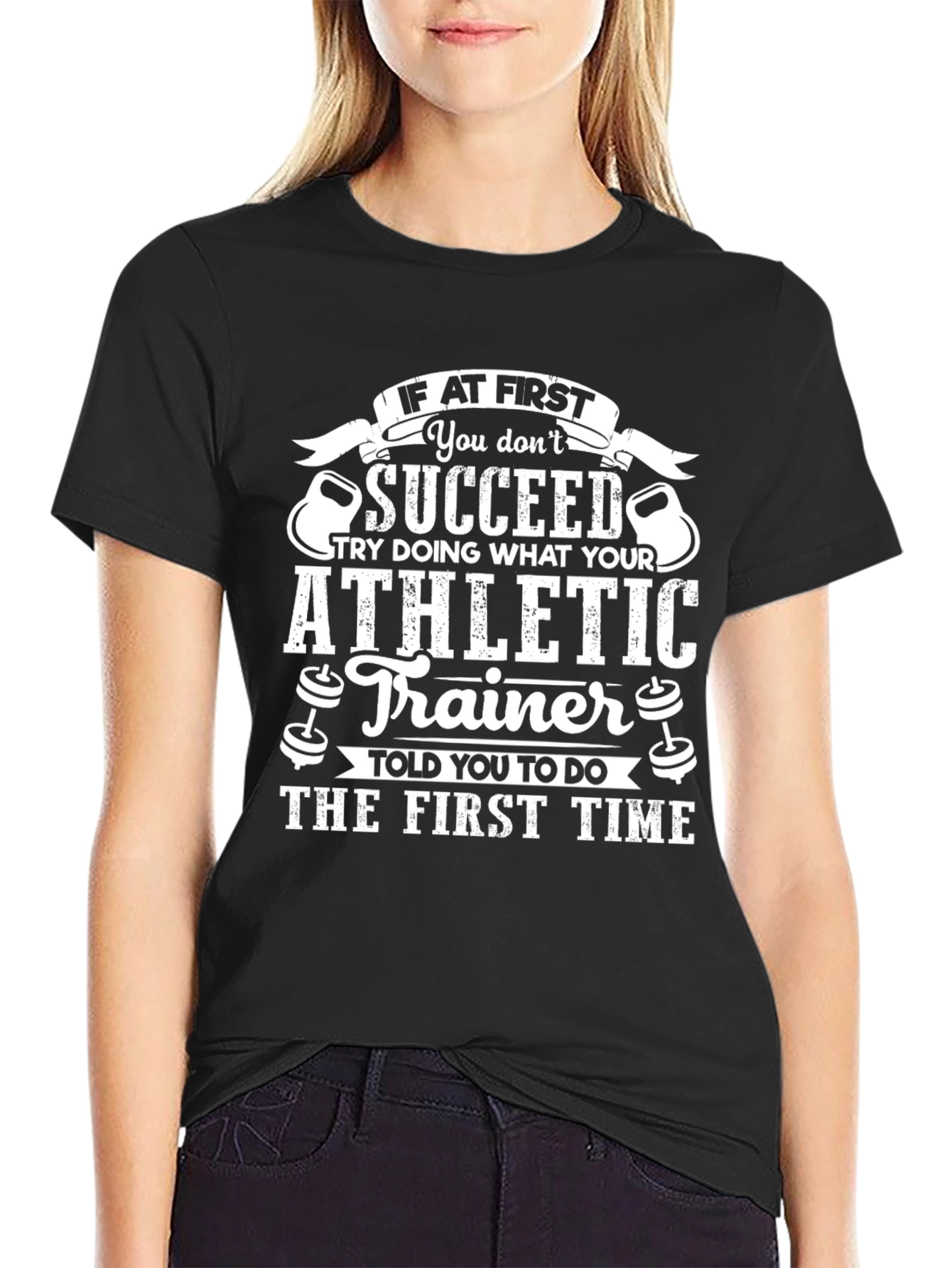Athletic Trainer T-Shirt - Funny Gym Workout Tee