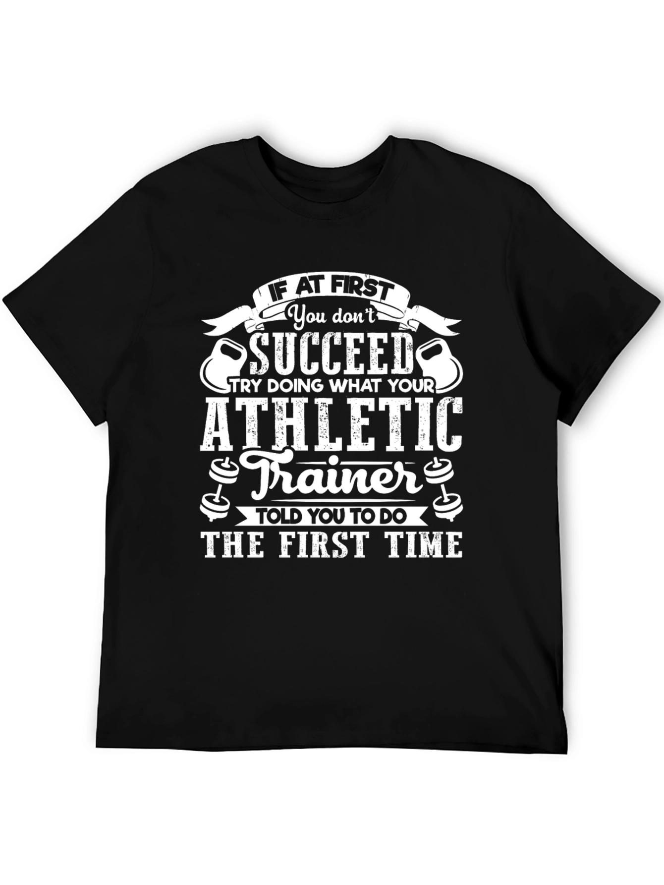 Athletic Trainer T-Shirt - Funny Gym Workout Tee