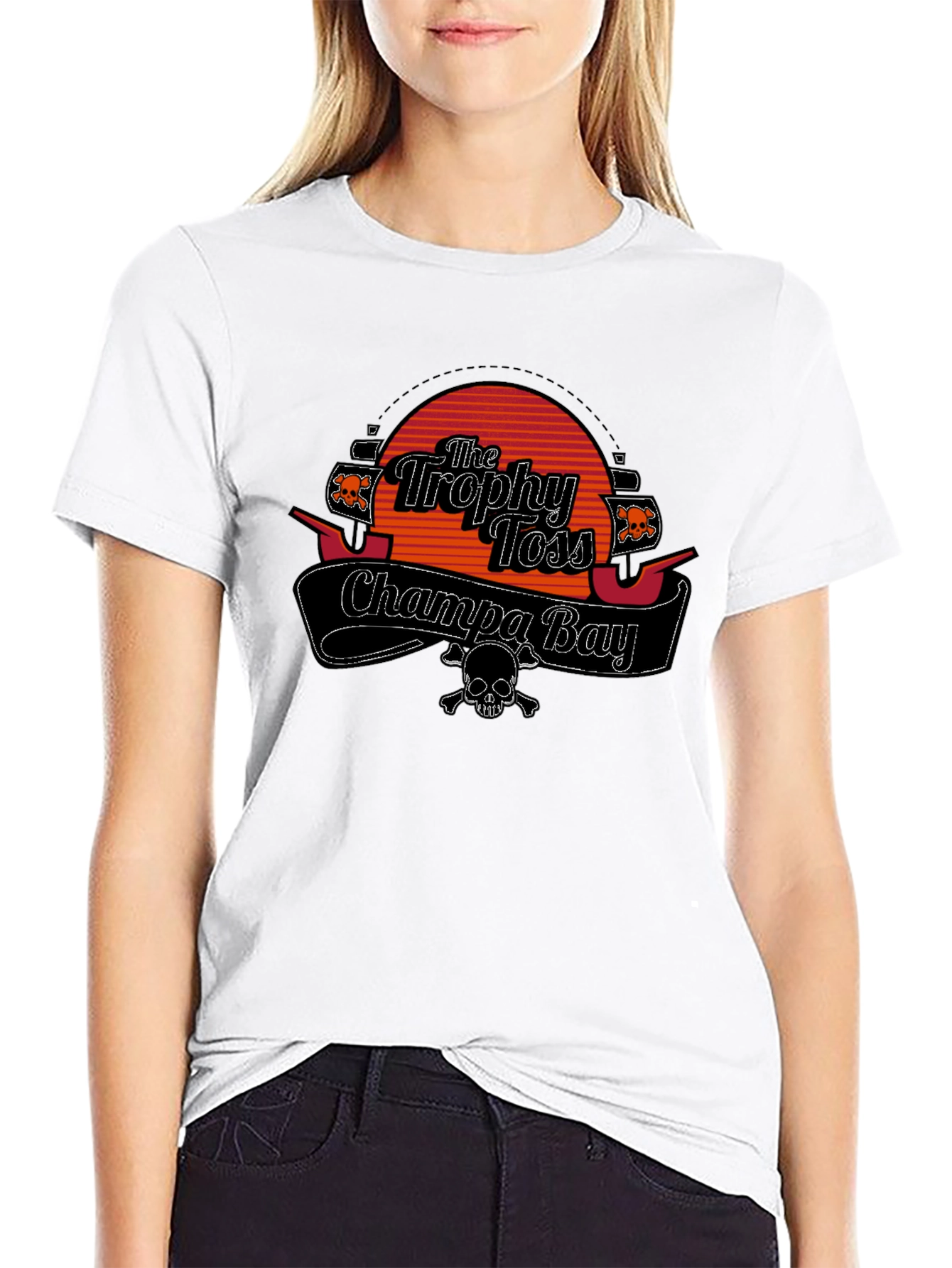 Trophy Toss Champa Bay Graphic Tee