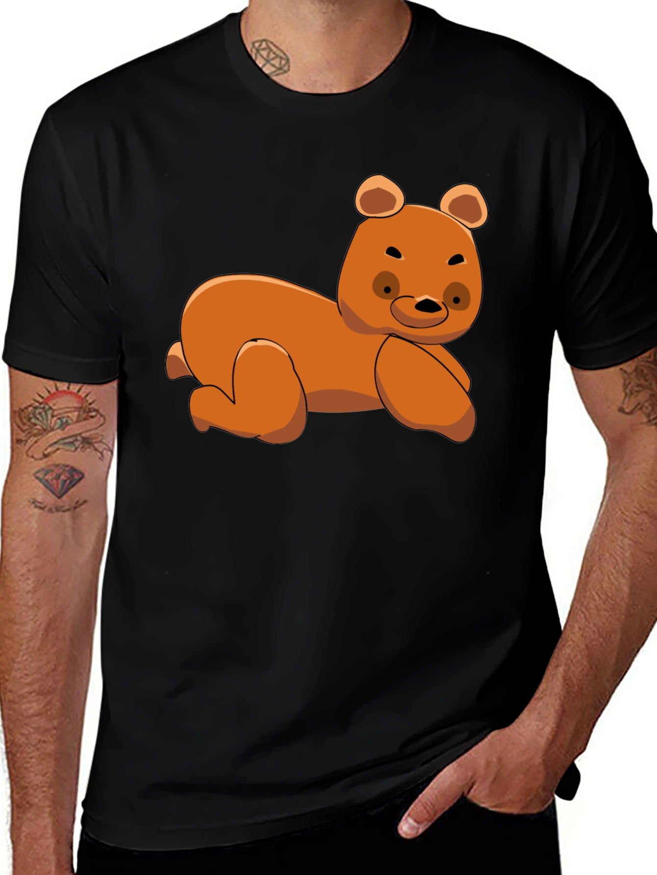 Cute Bear Graphic T-Shirt