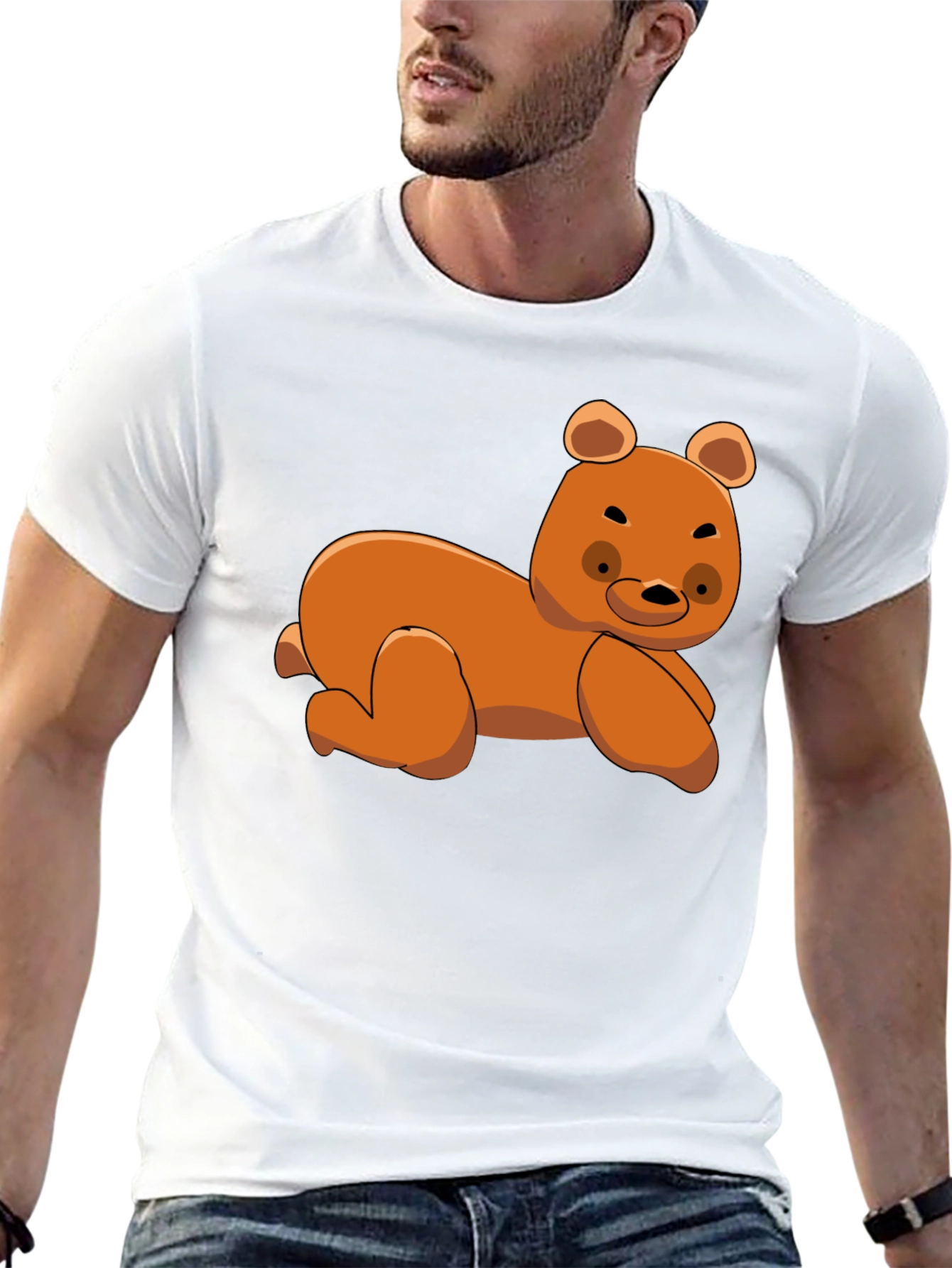 Cute Bear Graphic T-Shirt
