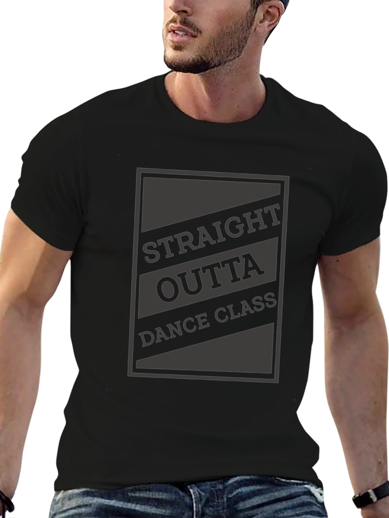Straight Outta Dance Class T-Shirt - Novelty Graphic Tee