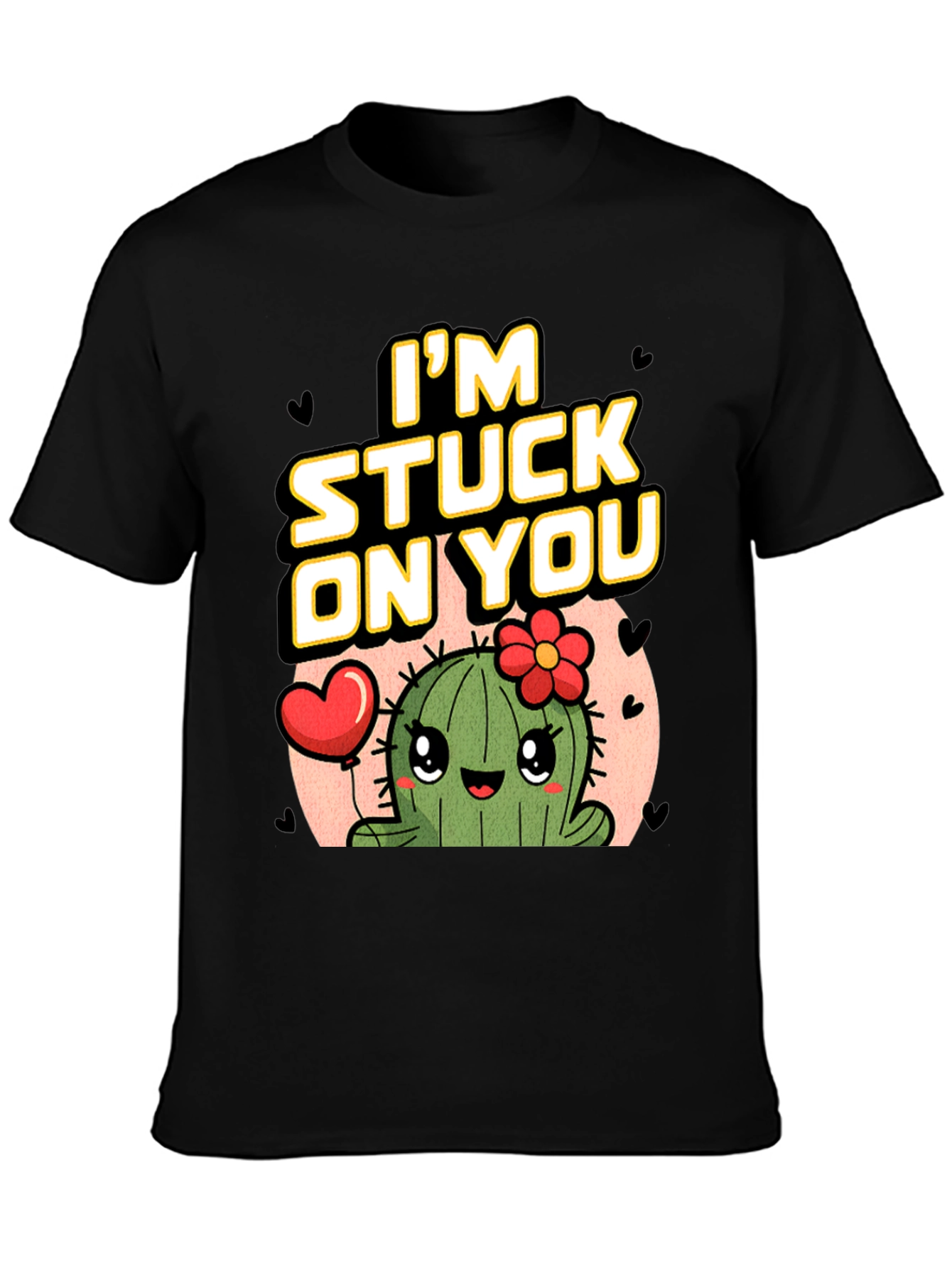 Im Stuck On You Cactus Graphic T-Shirt