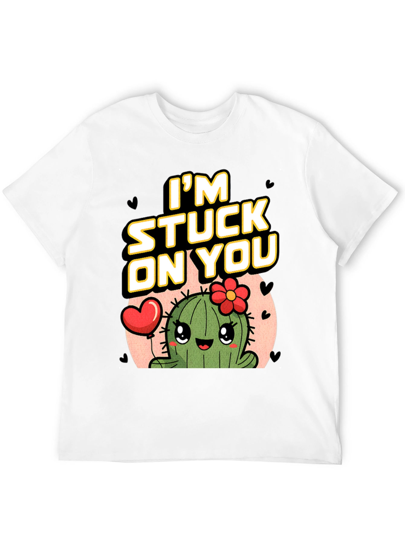 Im Stuck On You Cactus Graphic T-Shirt