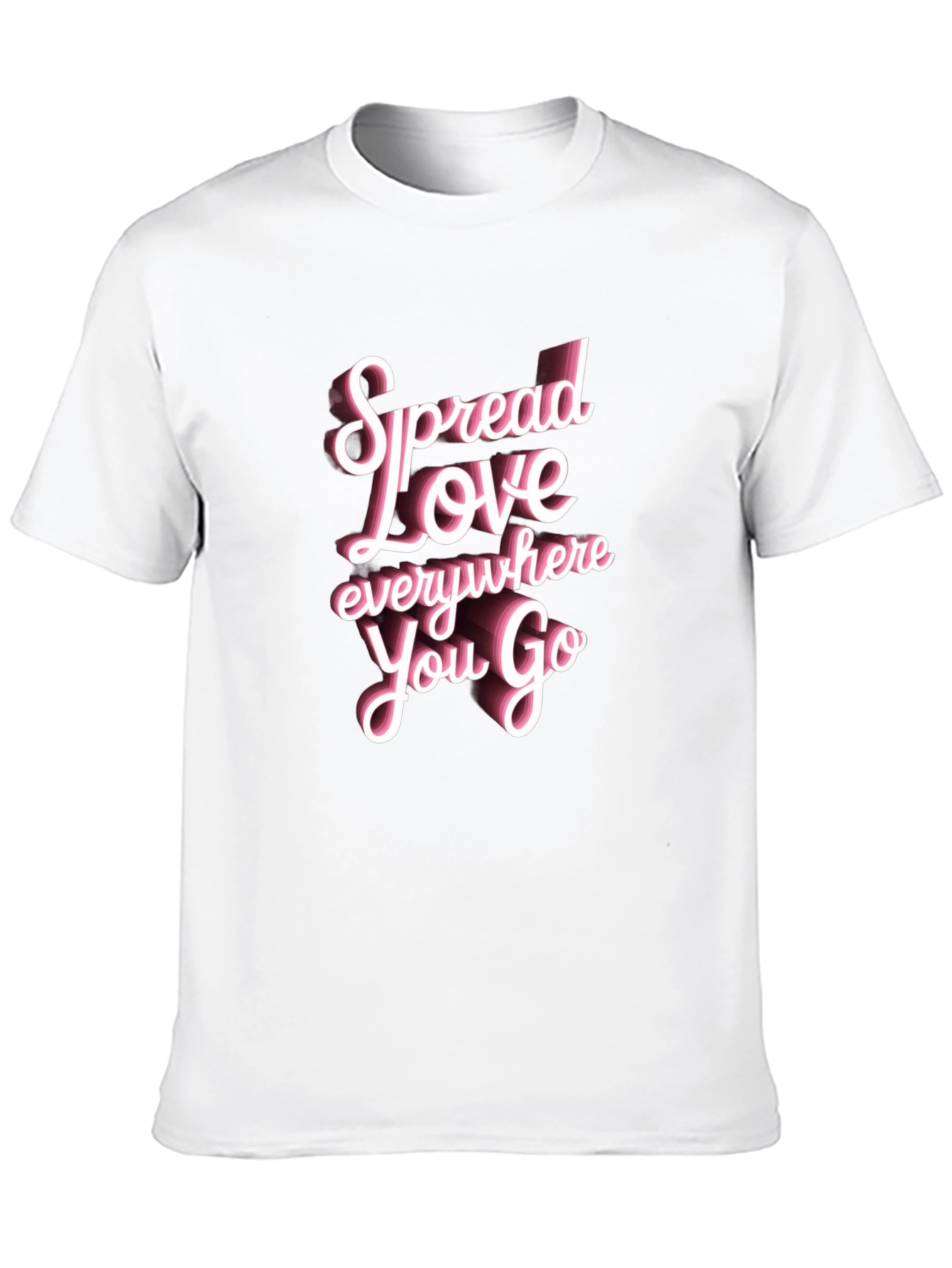 Spread Love Graphic Tee - Black