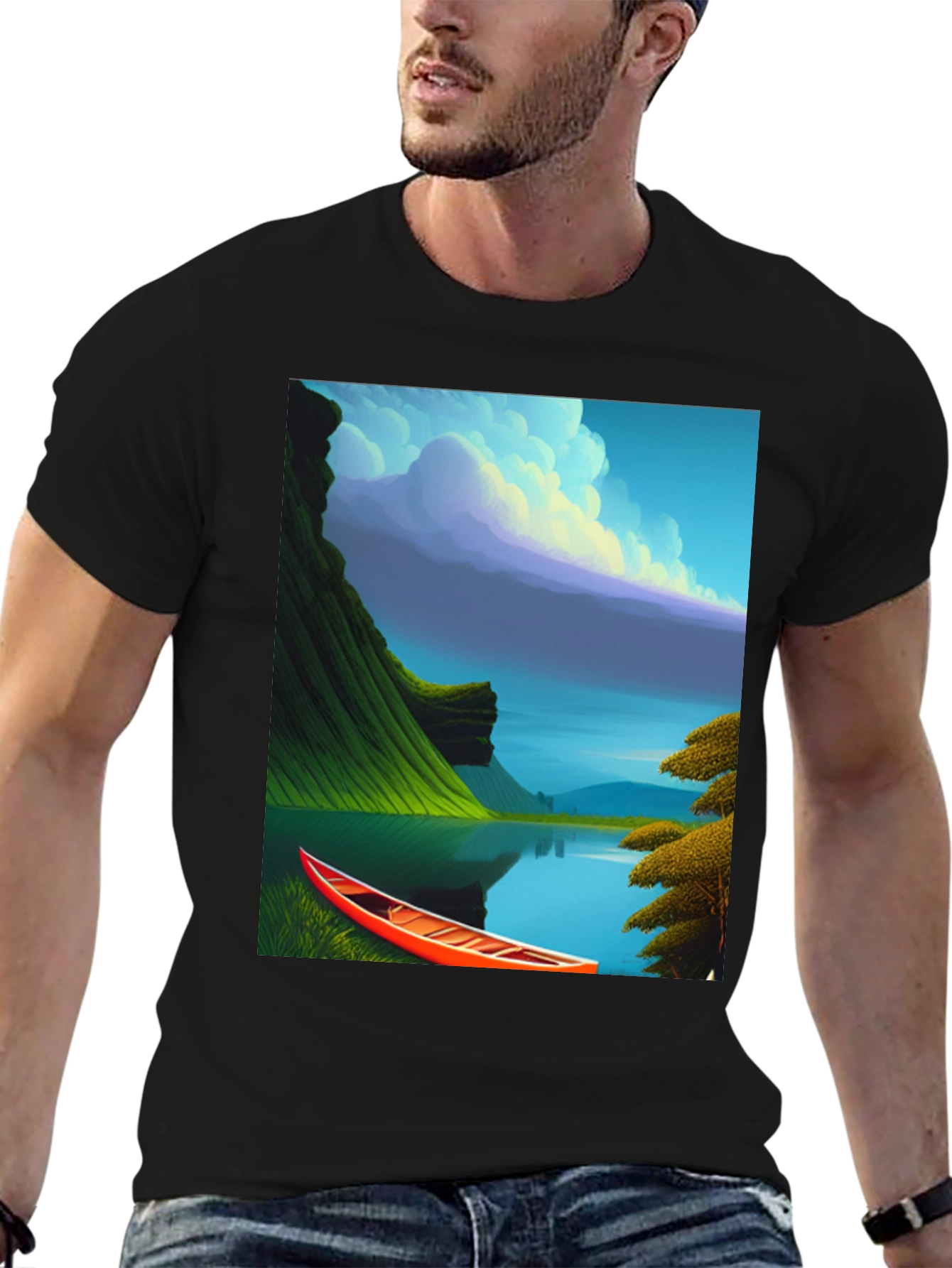Scenic Lake T-Shirt - Adventure Ready Style
