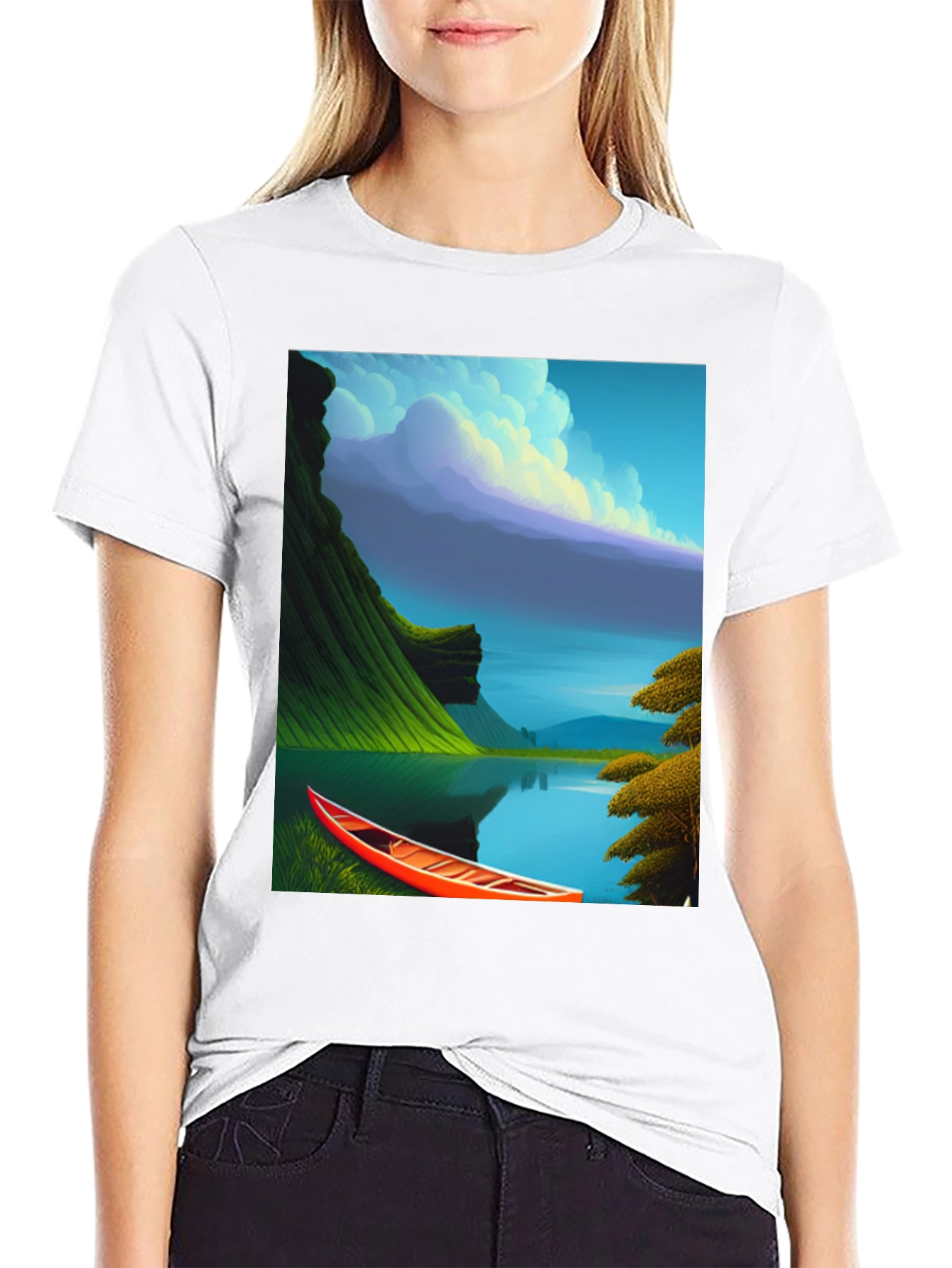 Scenic Lake T-Shirt - Adventure Ready Style