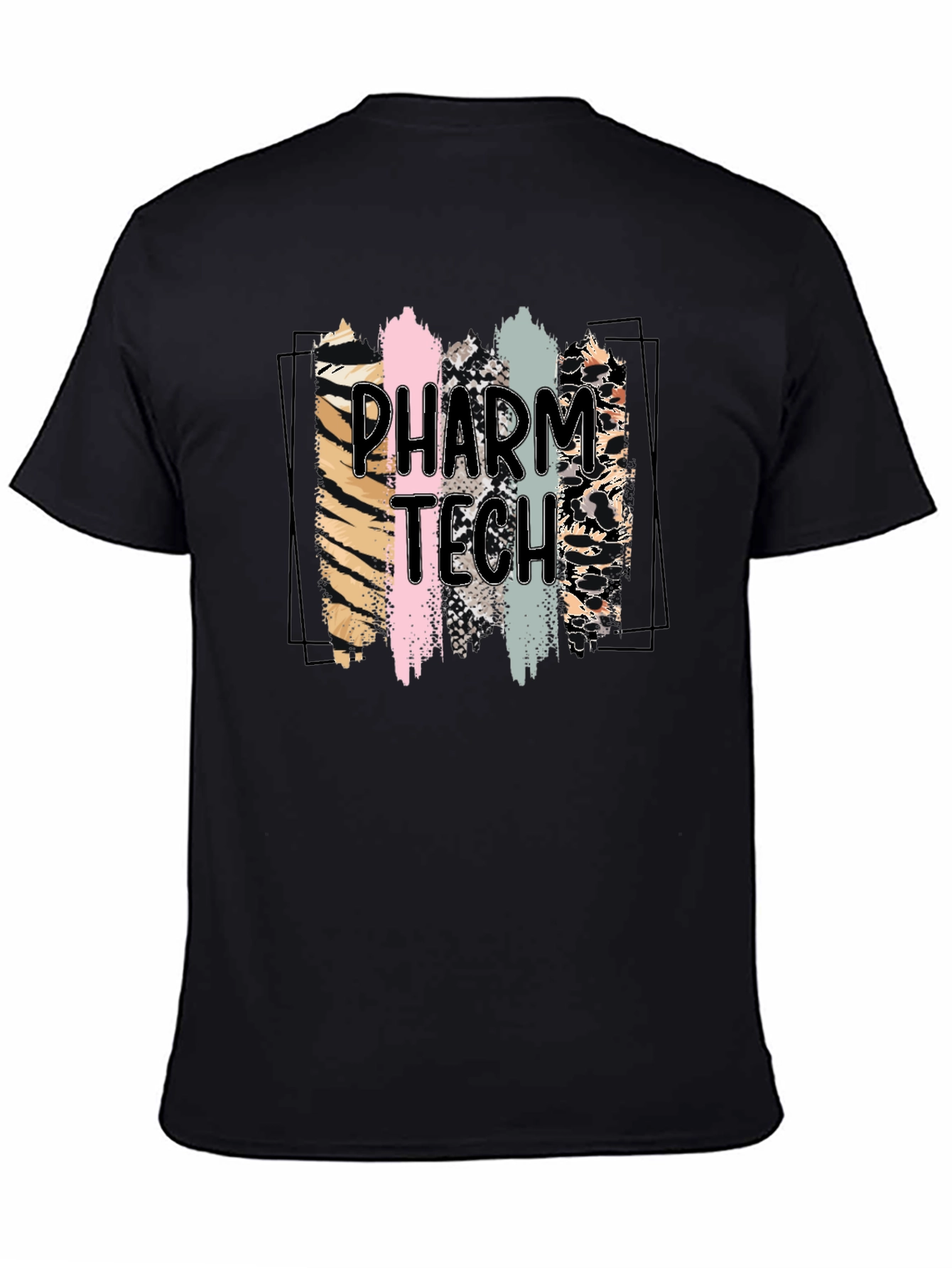 Pharm Tech Animal Print T-Shirt - Trendy Technician Tee