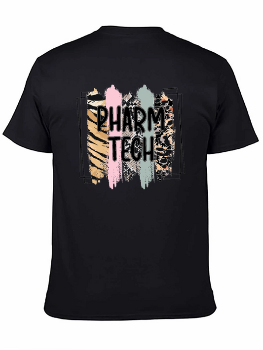 Pharm Tech Animal Print T-Shirt - Trendy Technician Tee