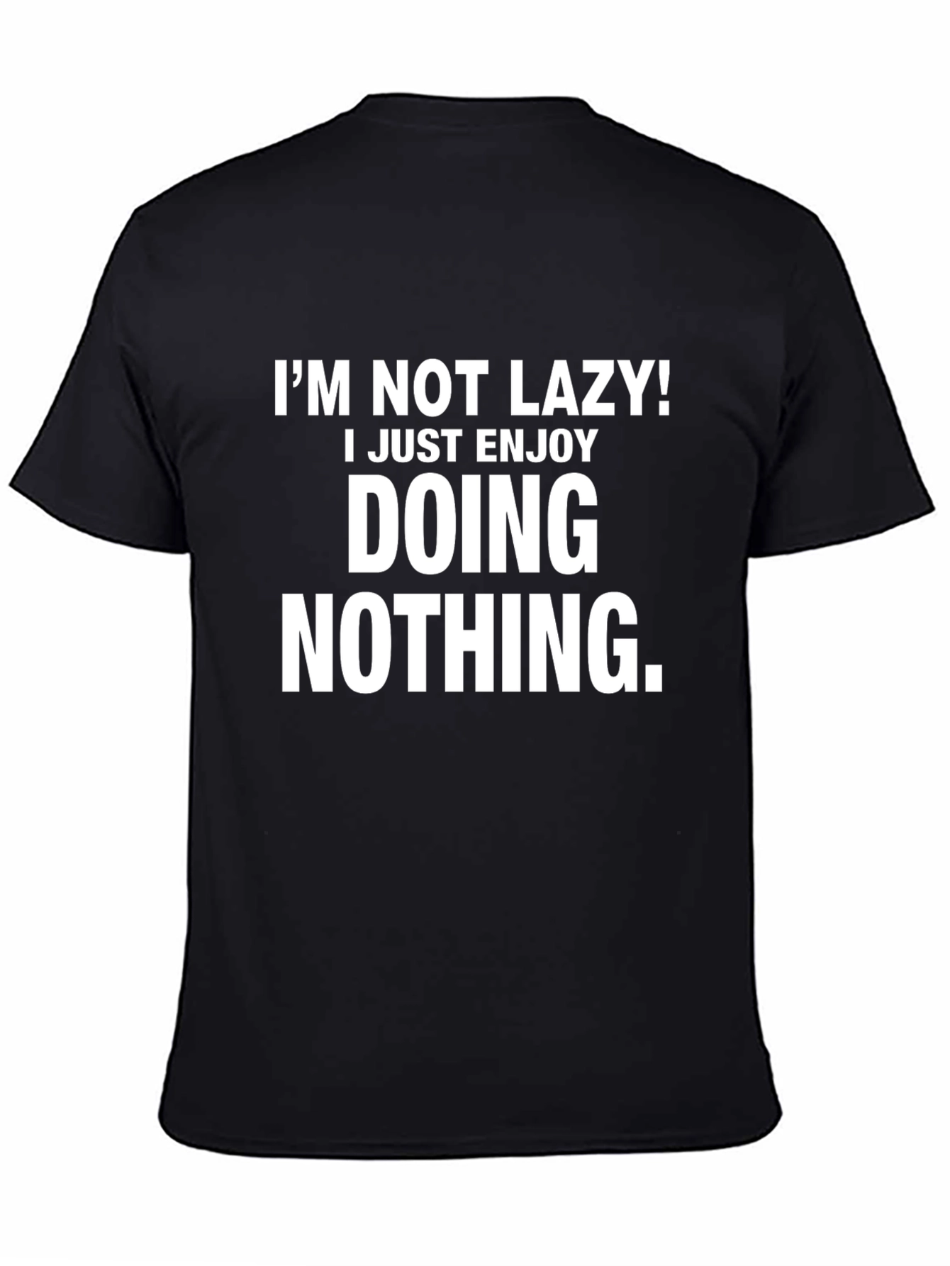 Funny Lazy Graphic Tee Shirt